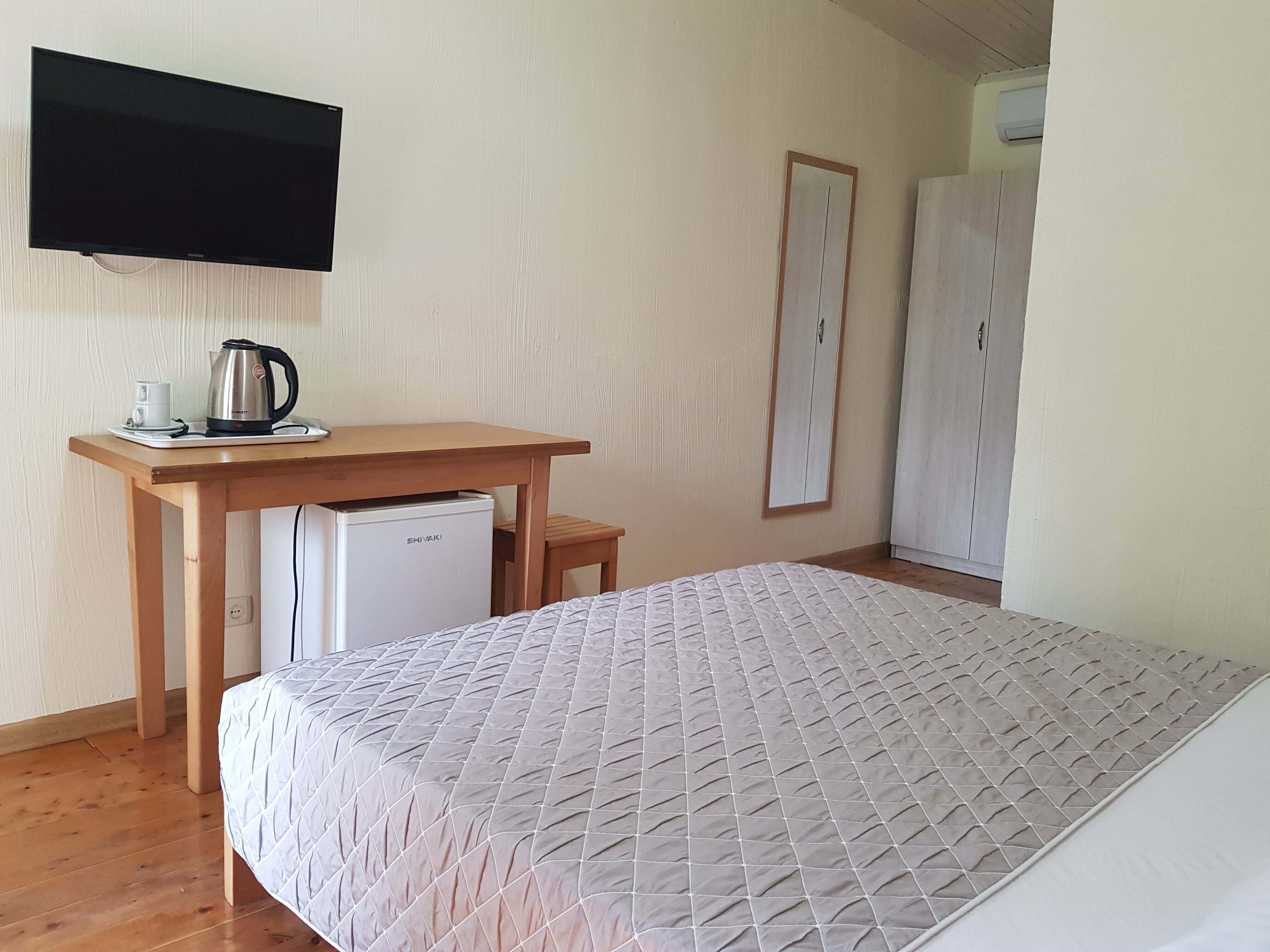 Двухместный номер с 1 кроватью и балконом