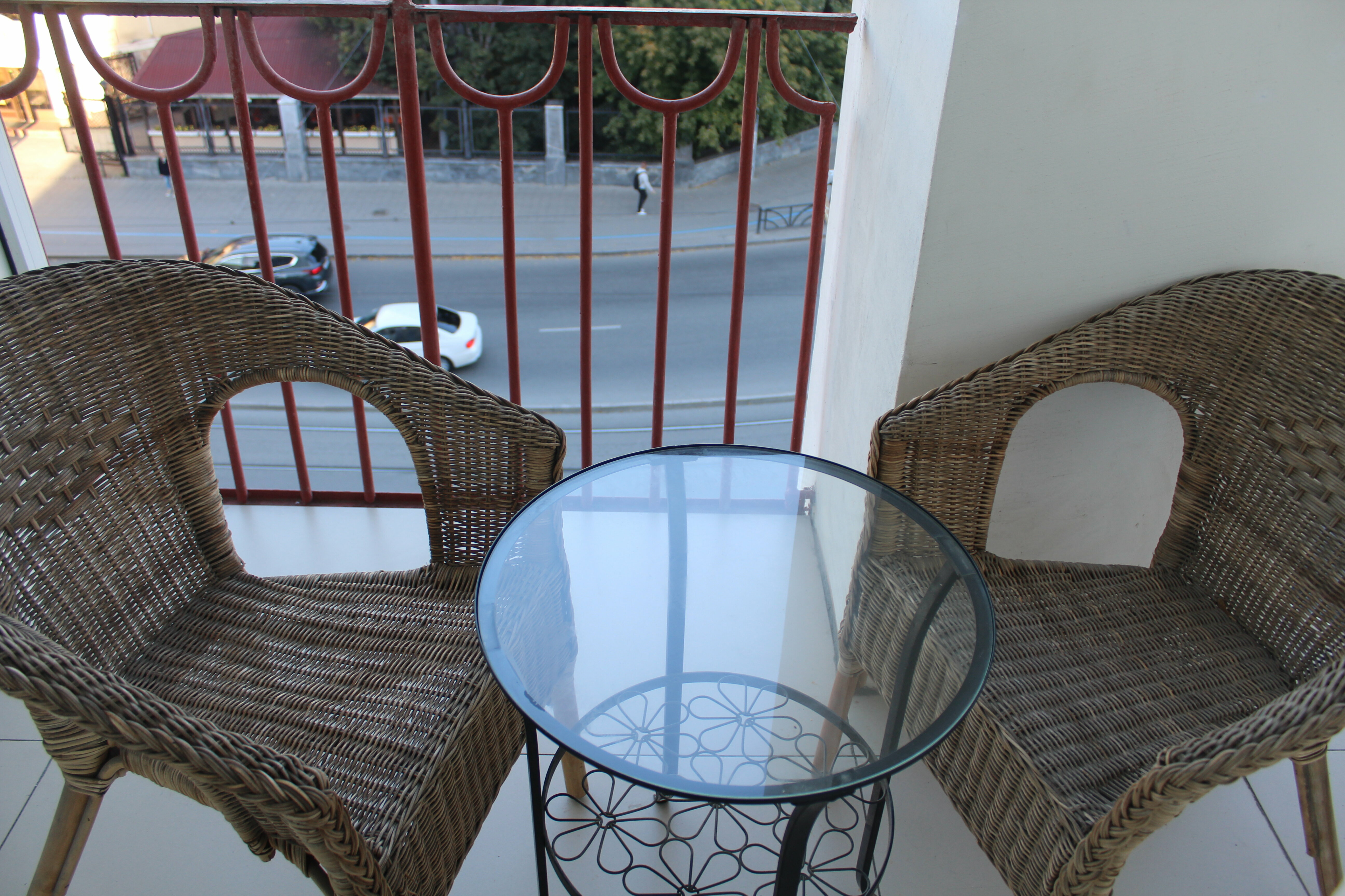 Двухместный номер с 1 кроватью и балконом