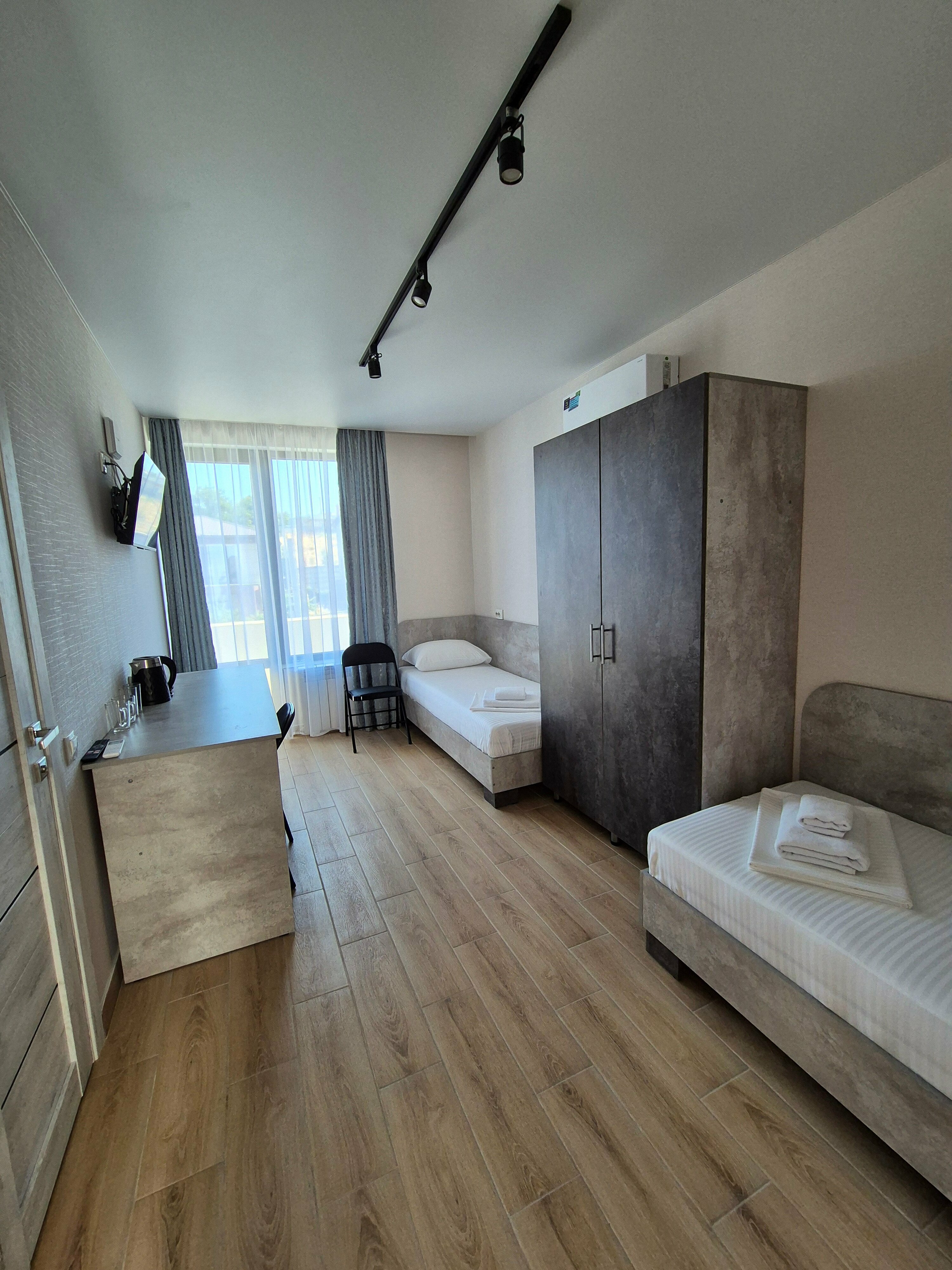 Двухместный номер с 2 отдельными кроватями, вид на город