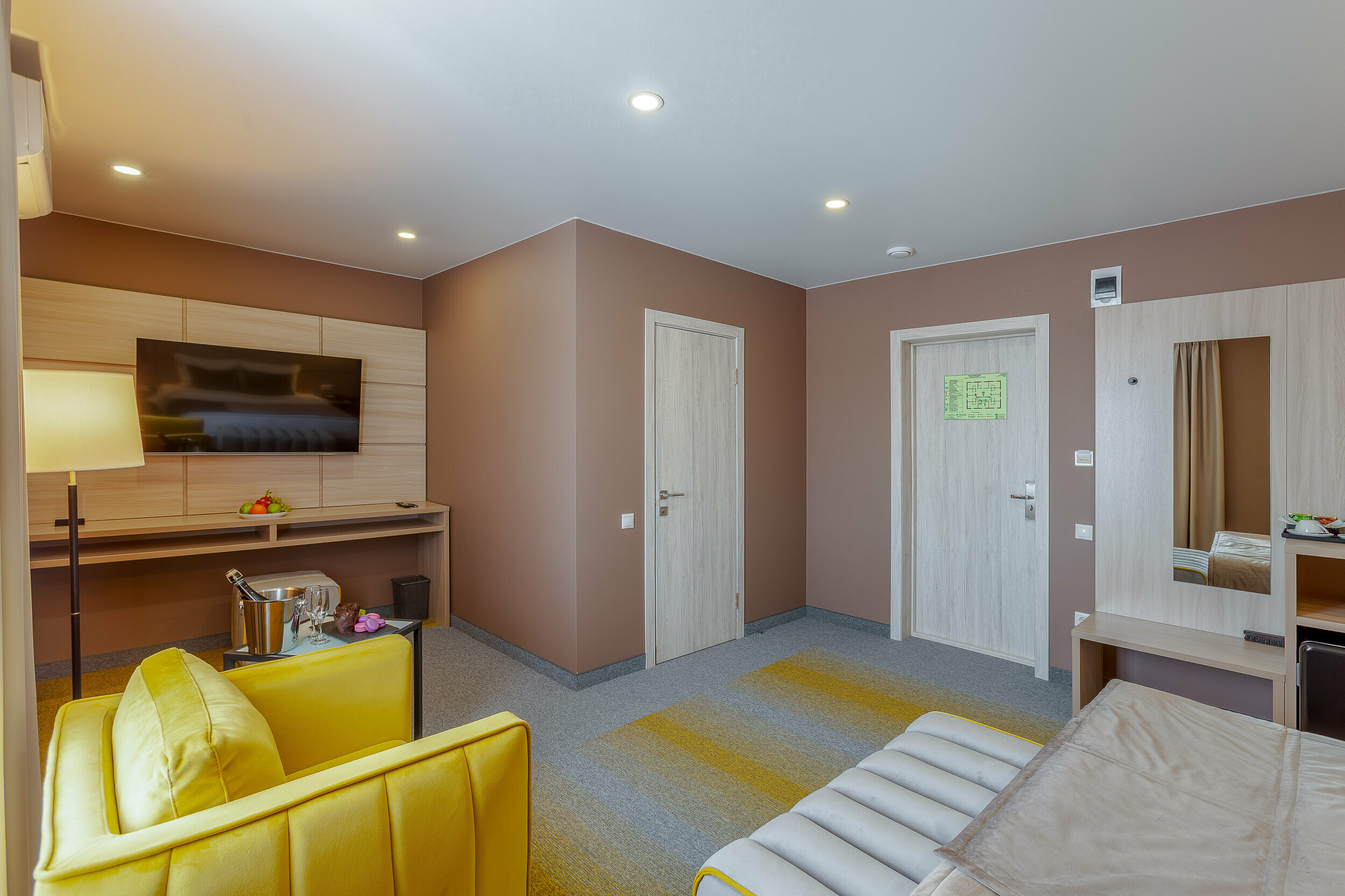 Двухместный номер Делюкс с 1 кроватью или 2 отдельными кроватями