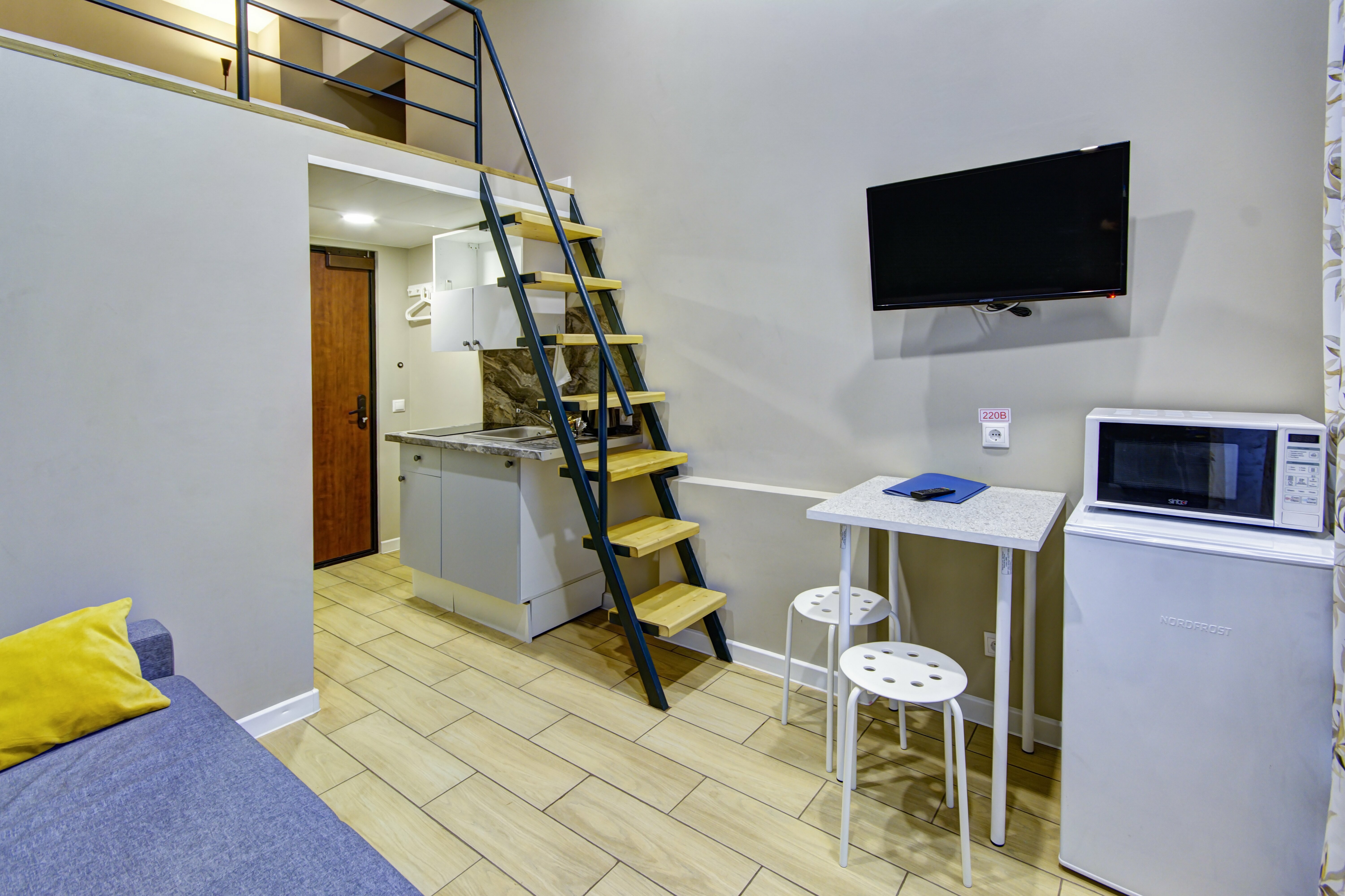 Двухуровневые апартаменты