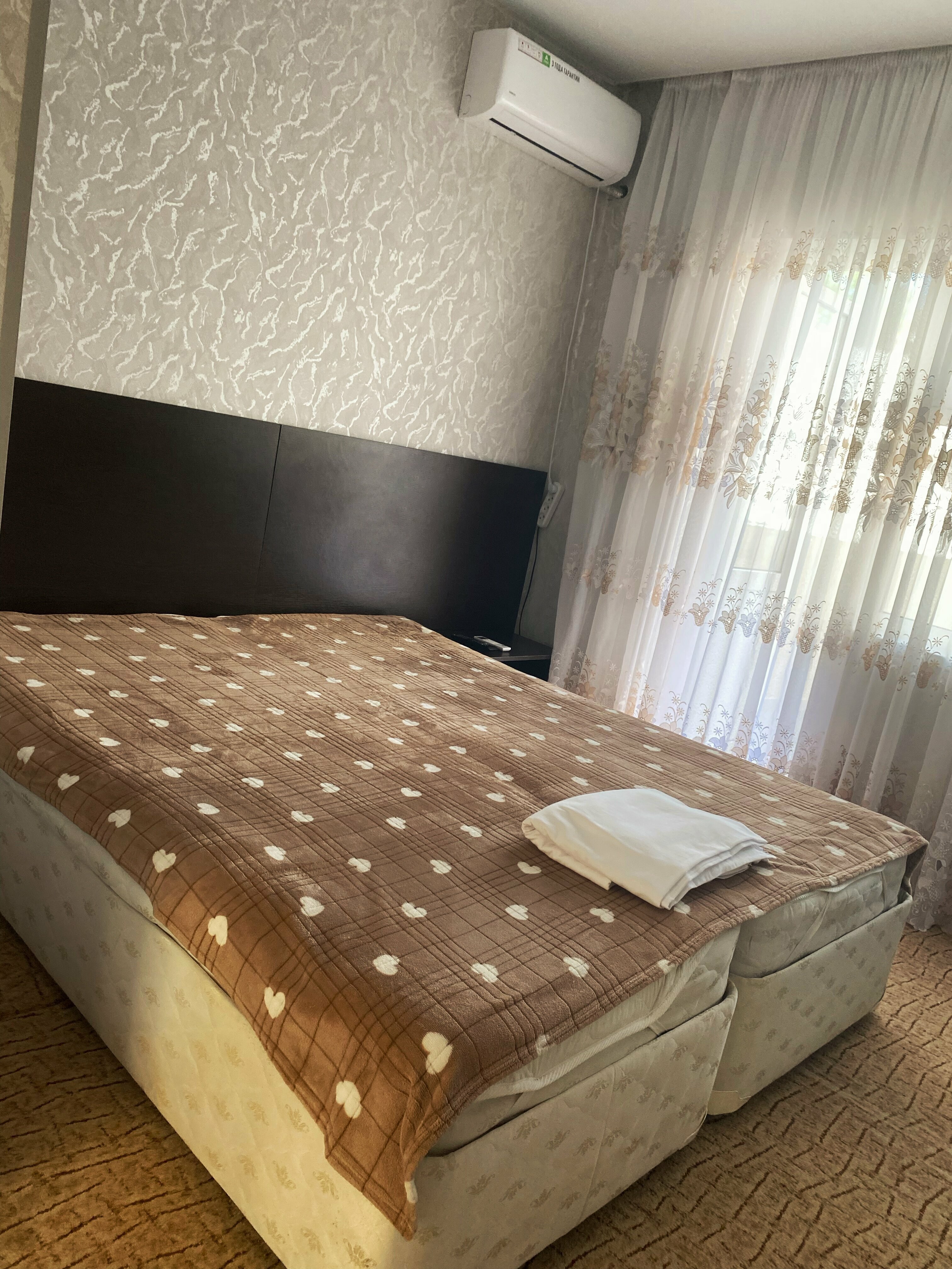 Двухместный номер с 1 кроватью и балконом