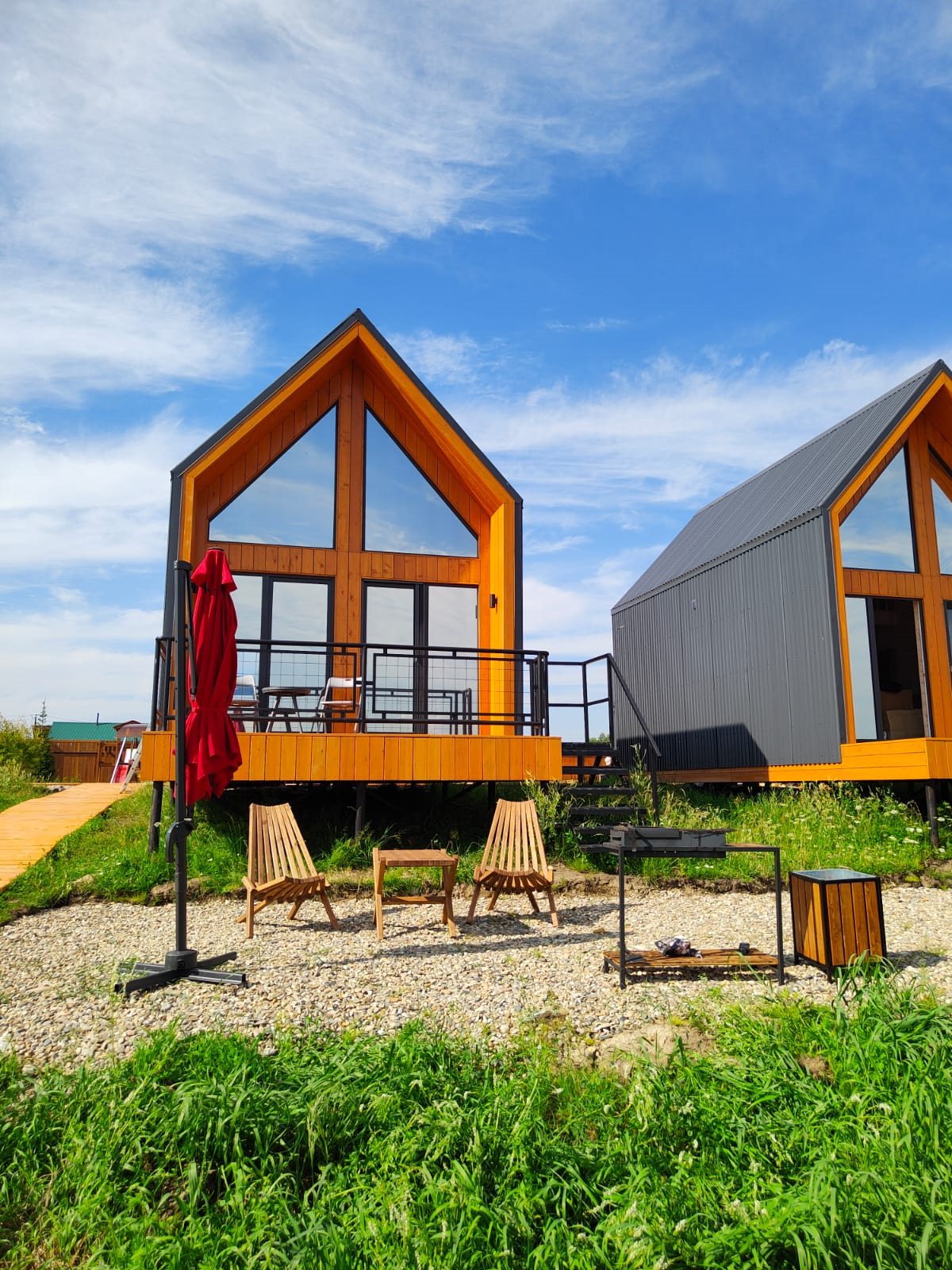 Двухместный номер с 2 отдельными кроватями, вид на озеро