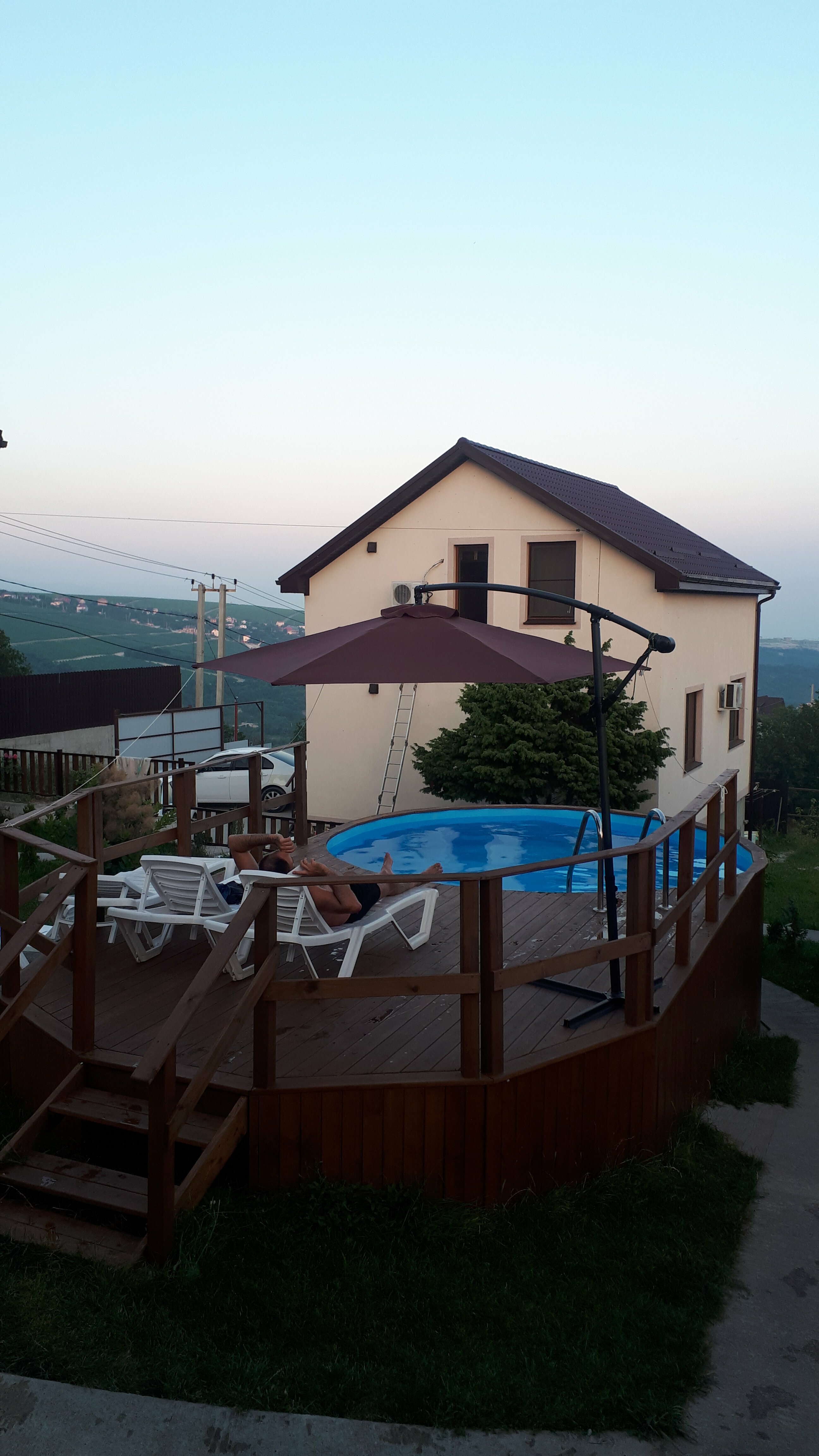 Двухместный номер с 1 кроватью и балконом, вид на море