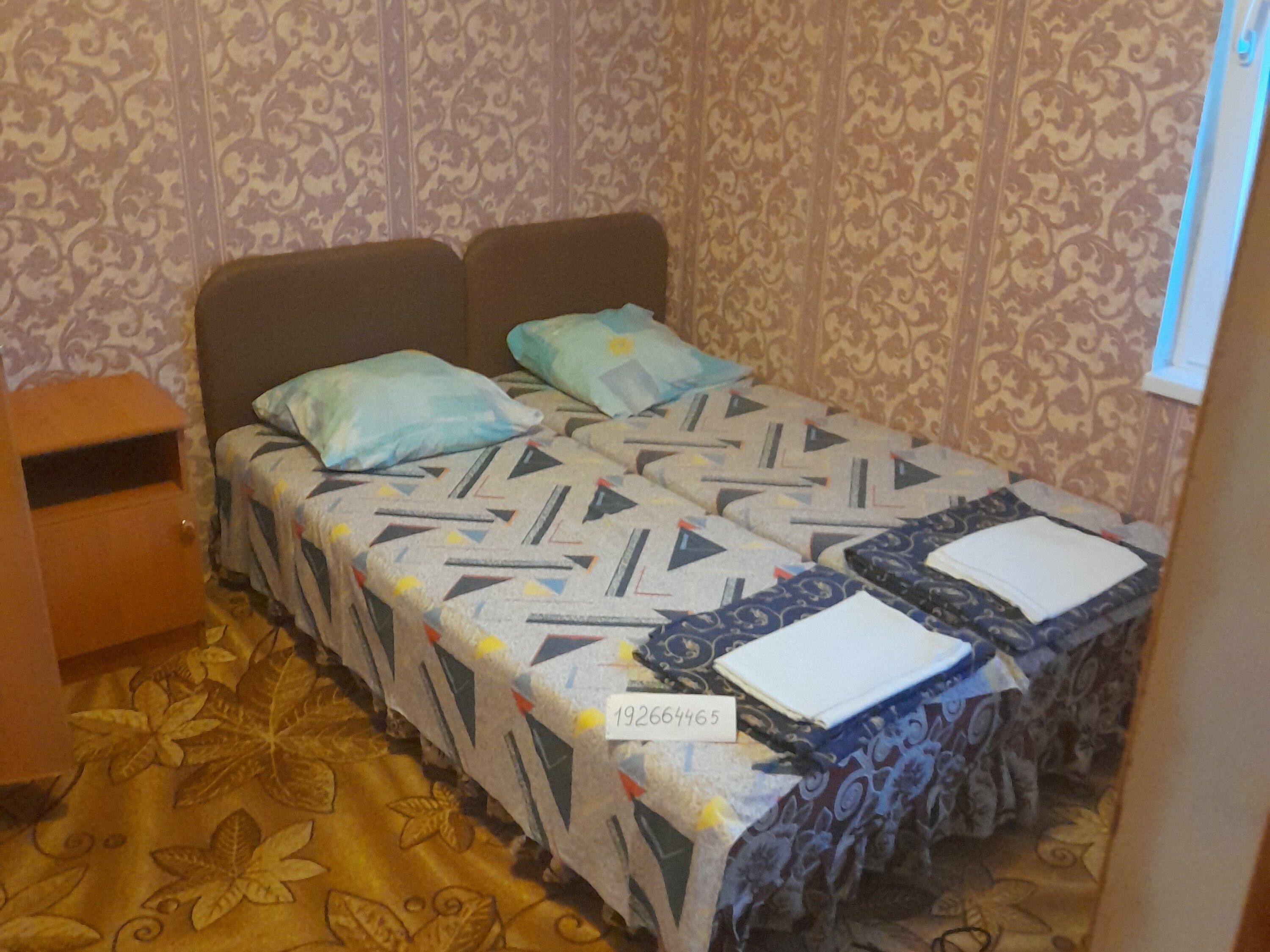 Двухместный номер с 2 отдельными кроватями, вид на море