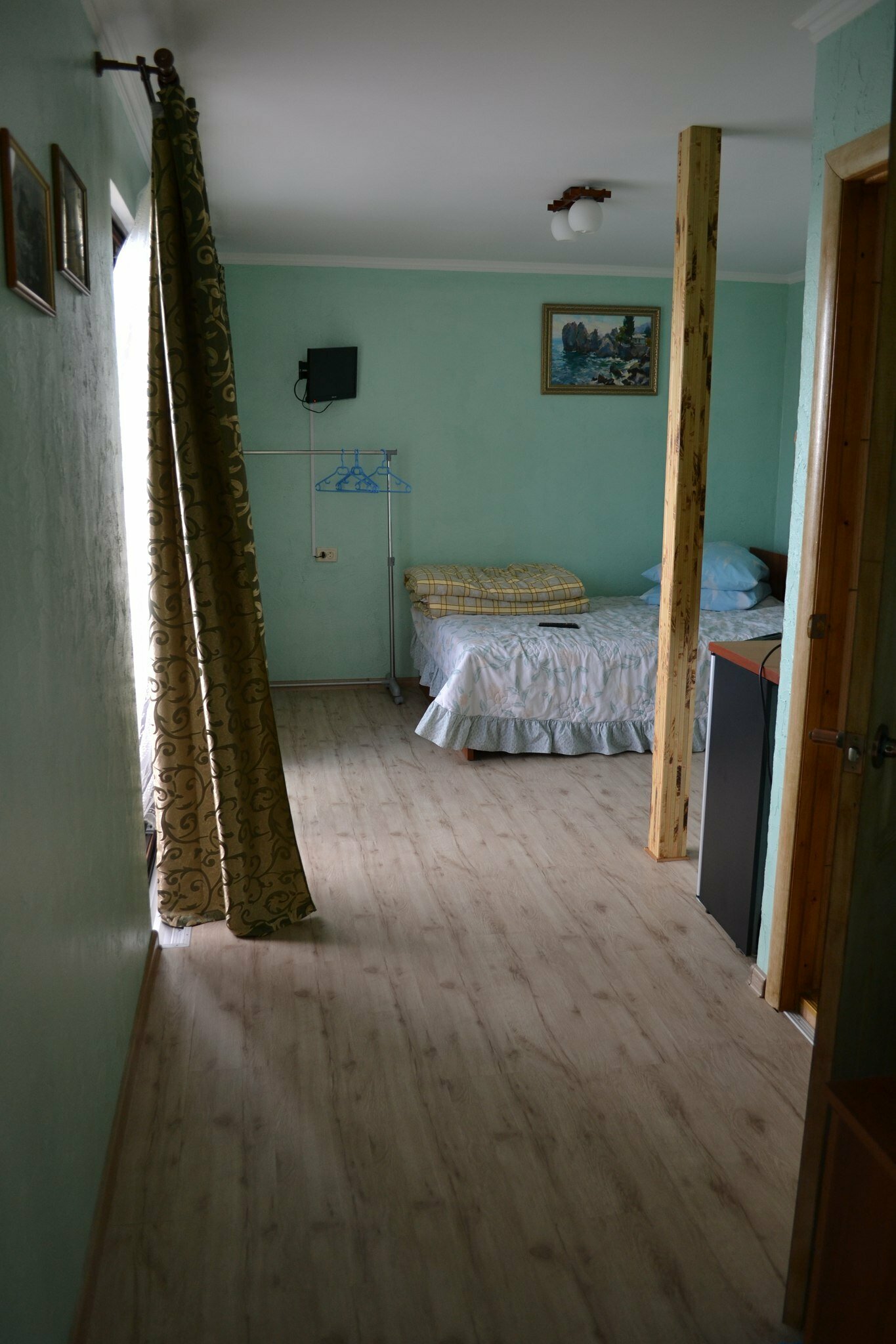 Двухместный номер Делюкс с 1 кроватью и балконом, вид на море