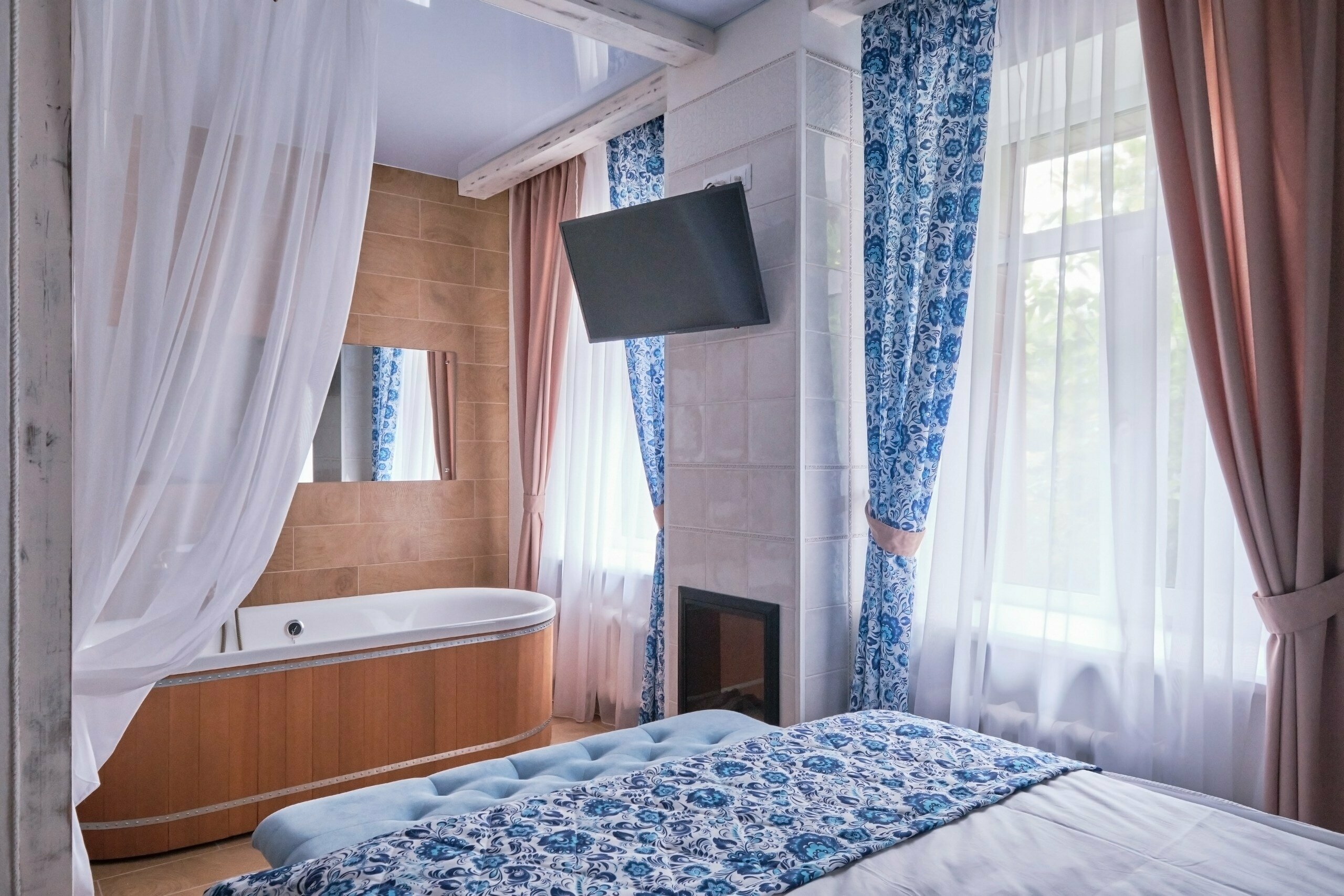 Небольшой двухместный номер с 1 кроватью