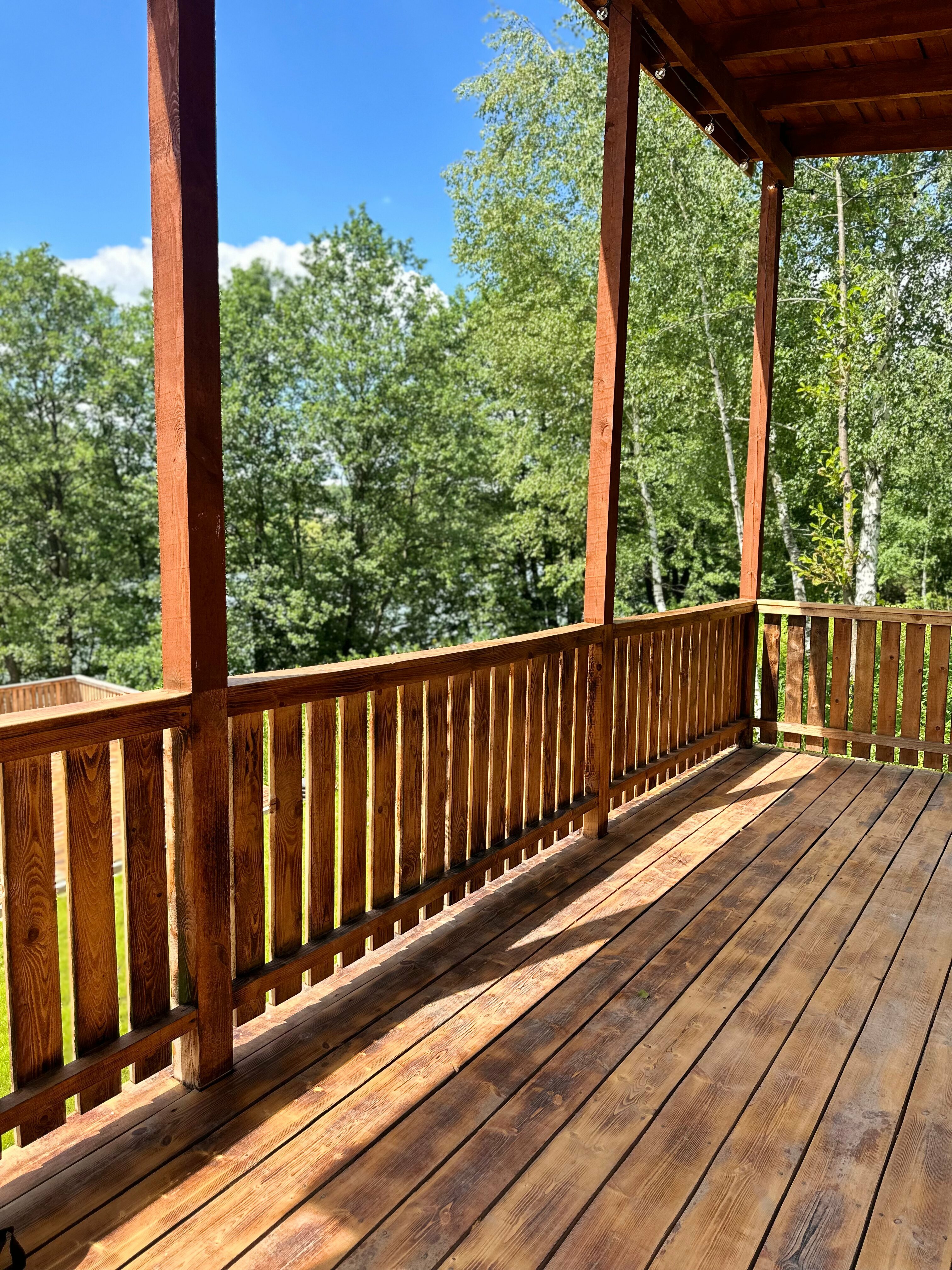 Четырехместный номер с видом на озеро