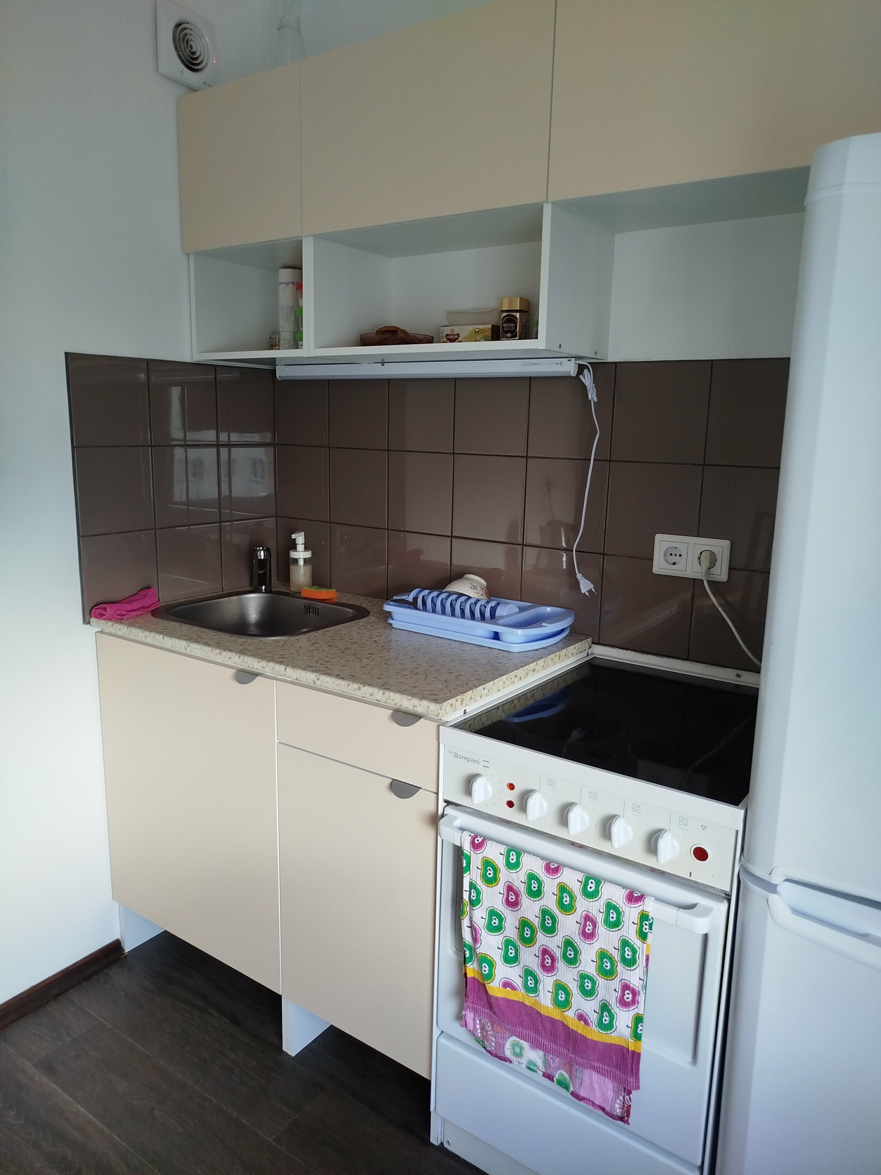 Апартаменты с 1 спальней