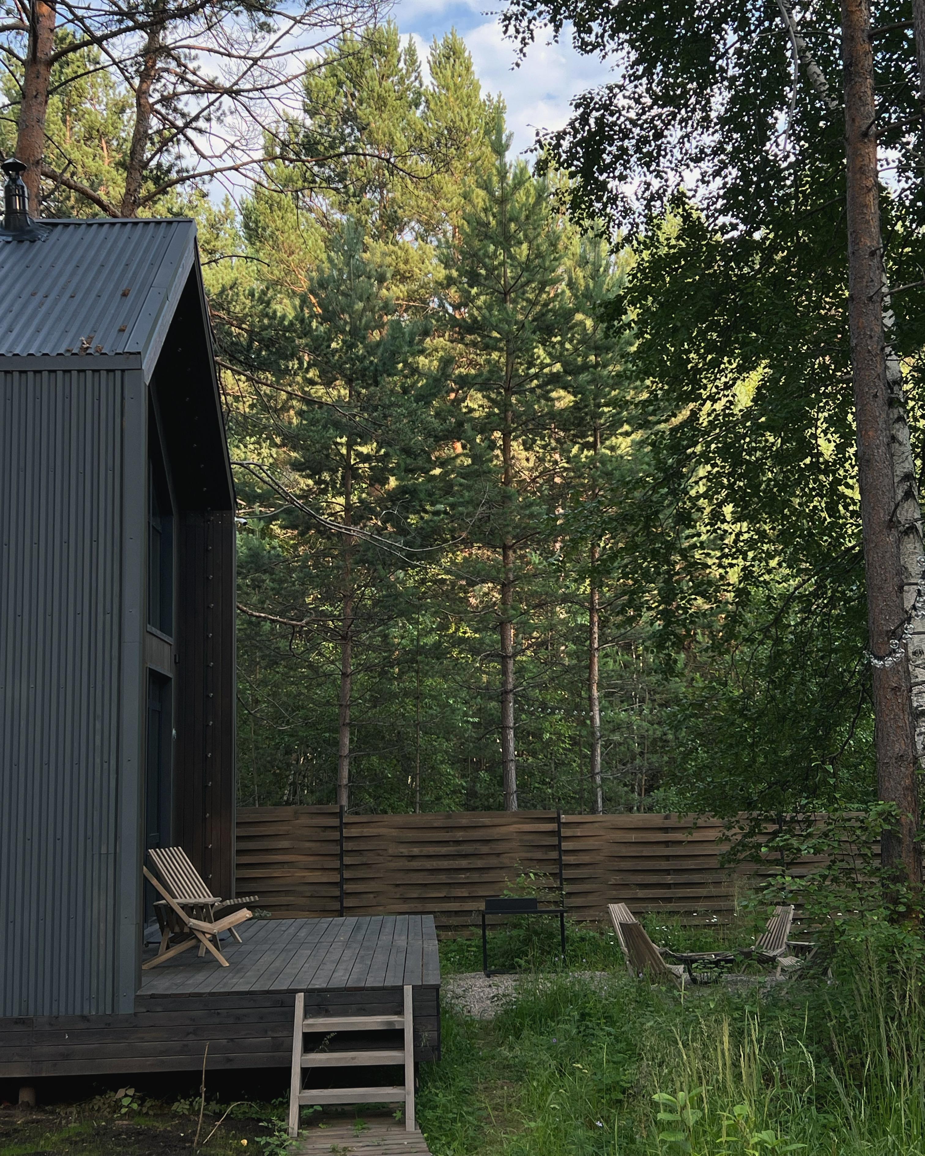 Дом с видом на лес