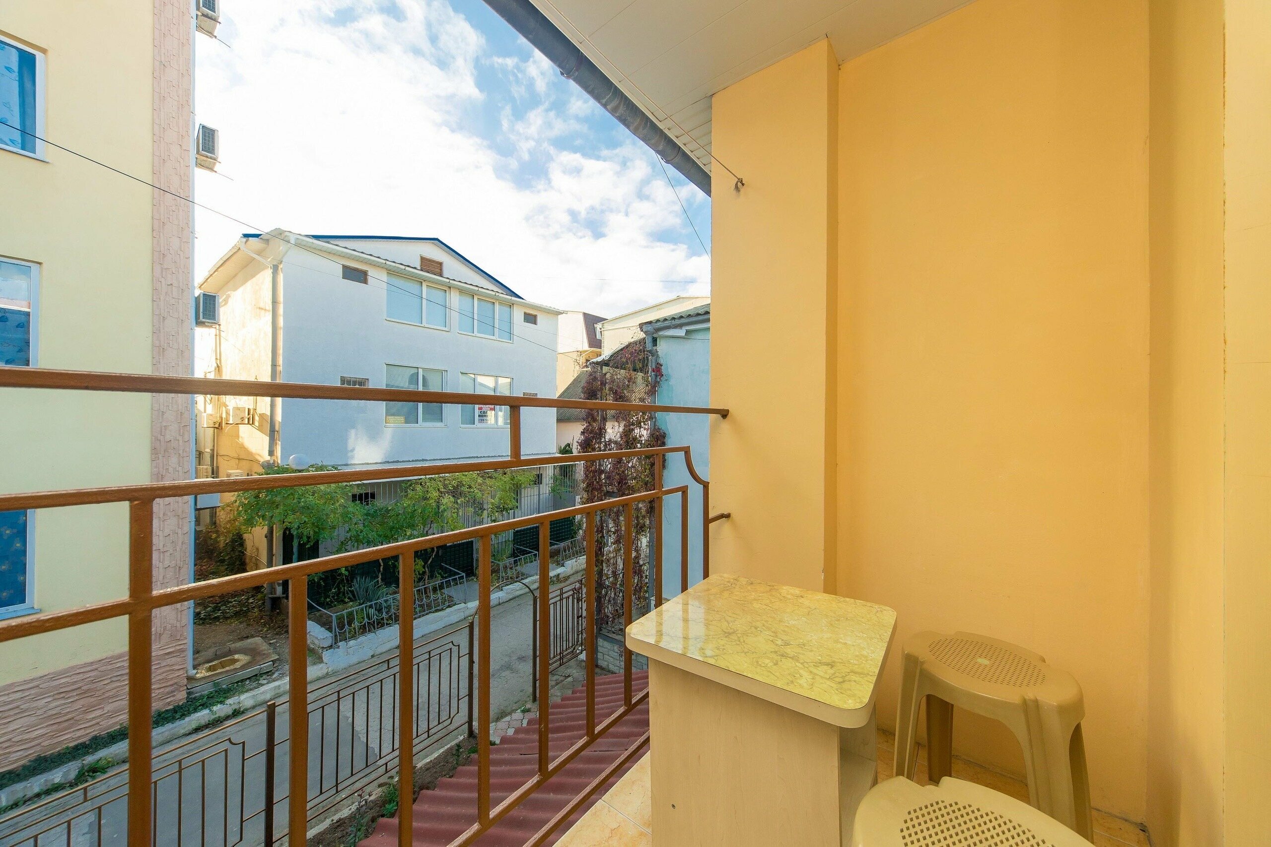 Двухместный номер с 1 кроватью и балконом