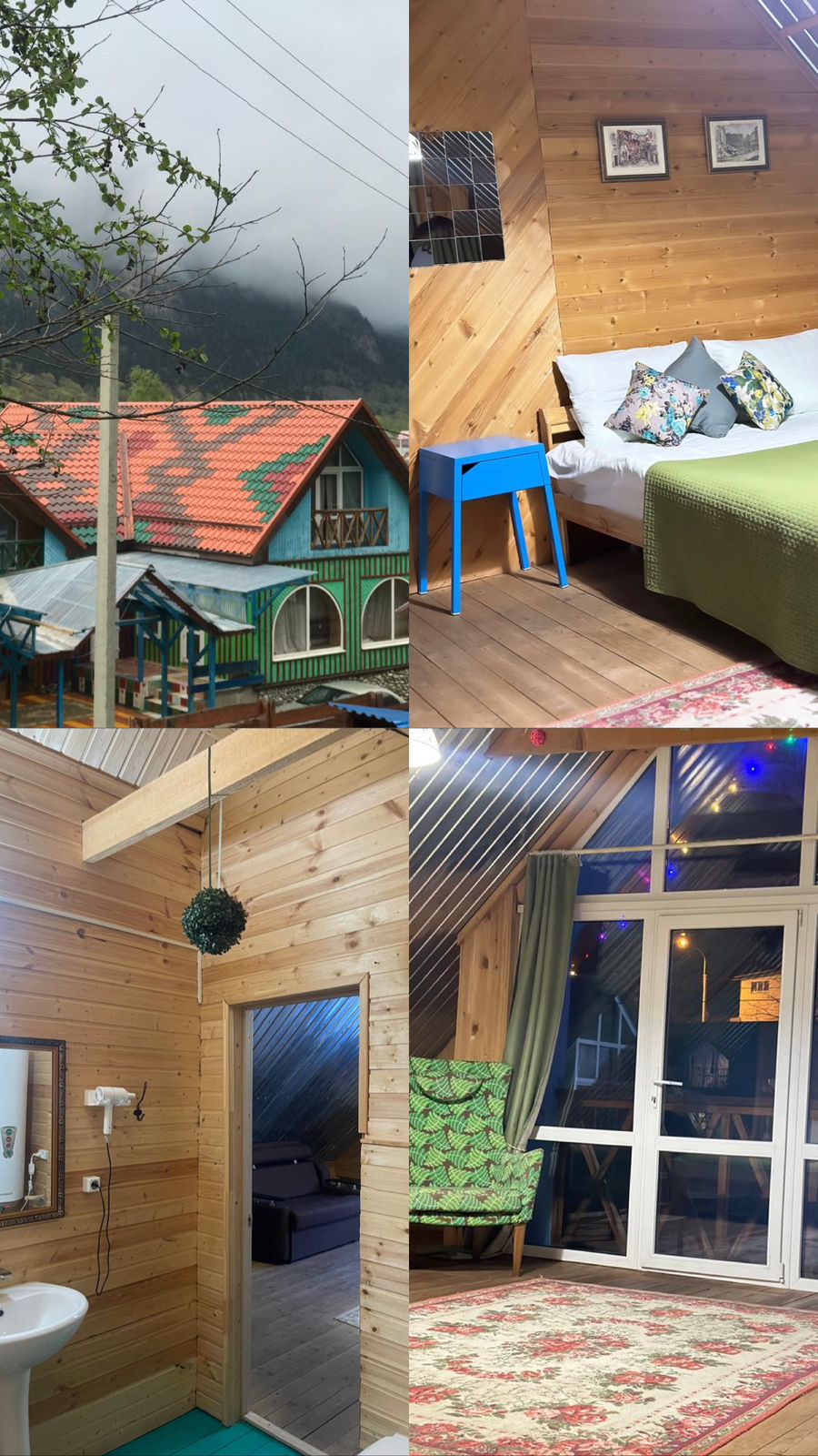 Семейный номер с видом на горы