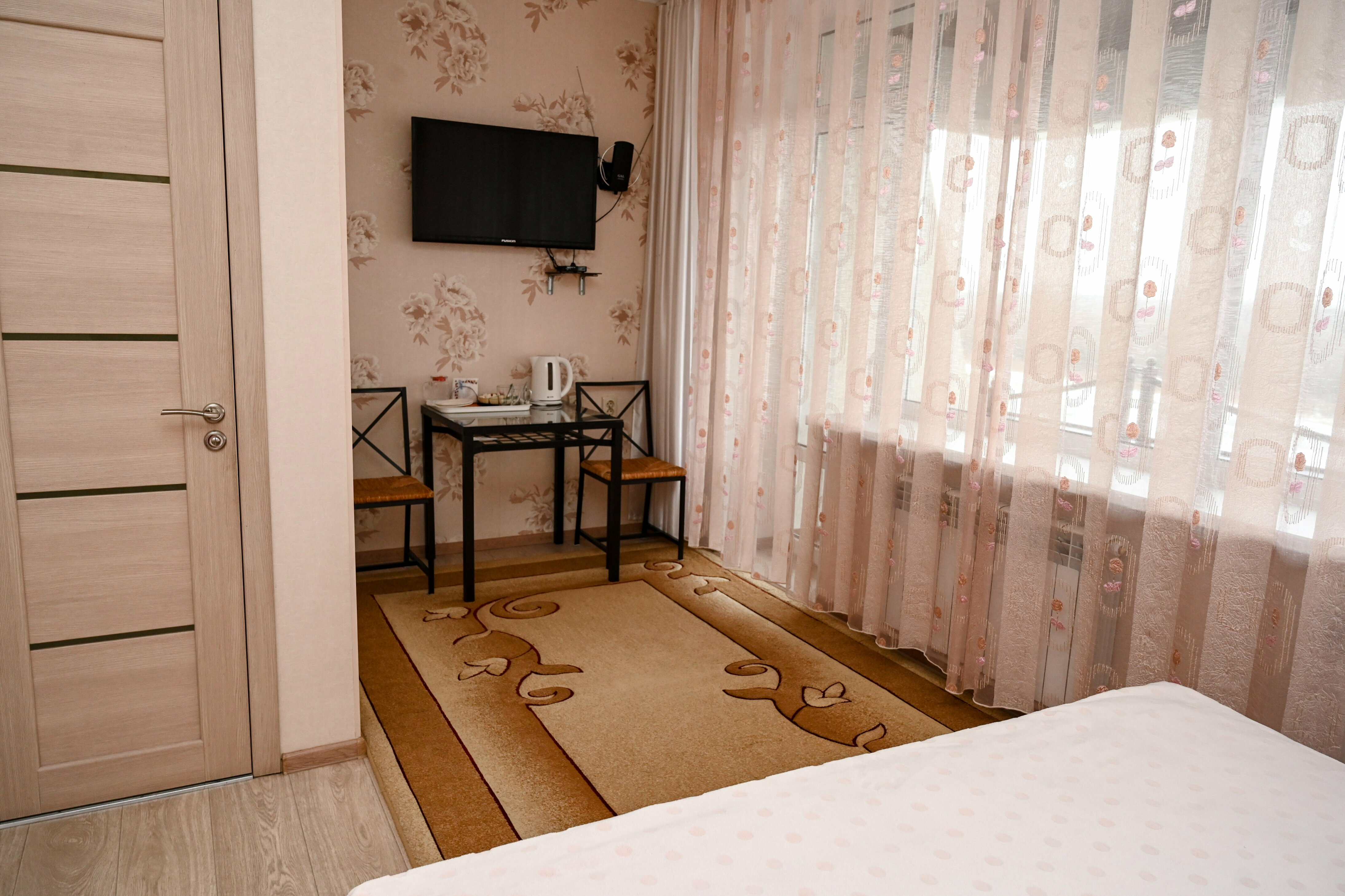 Двухместный номер Делюкс с 1 кроватью и балконом