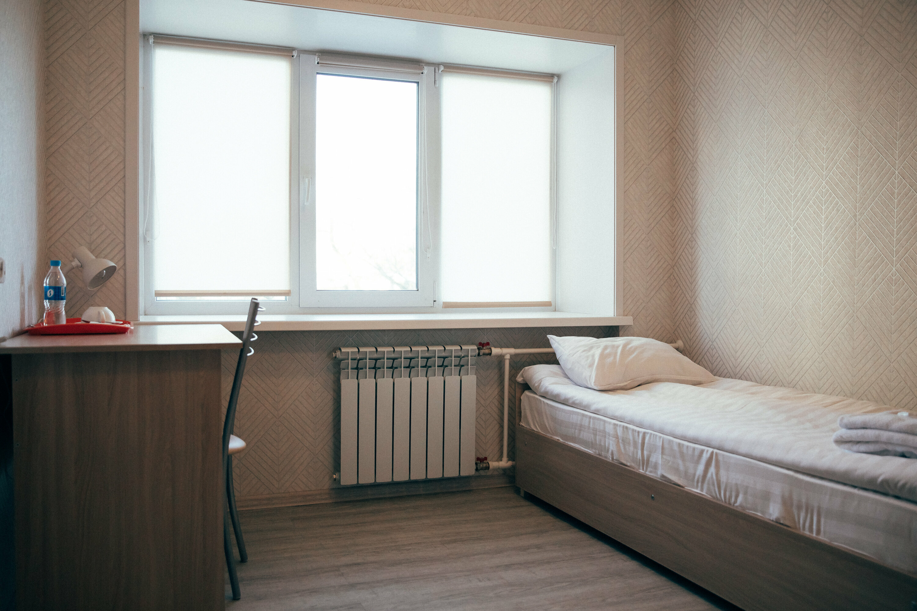 Одноместный номер с общим душем и туалетом