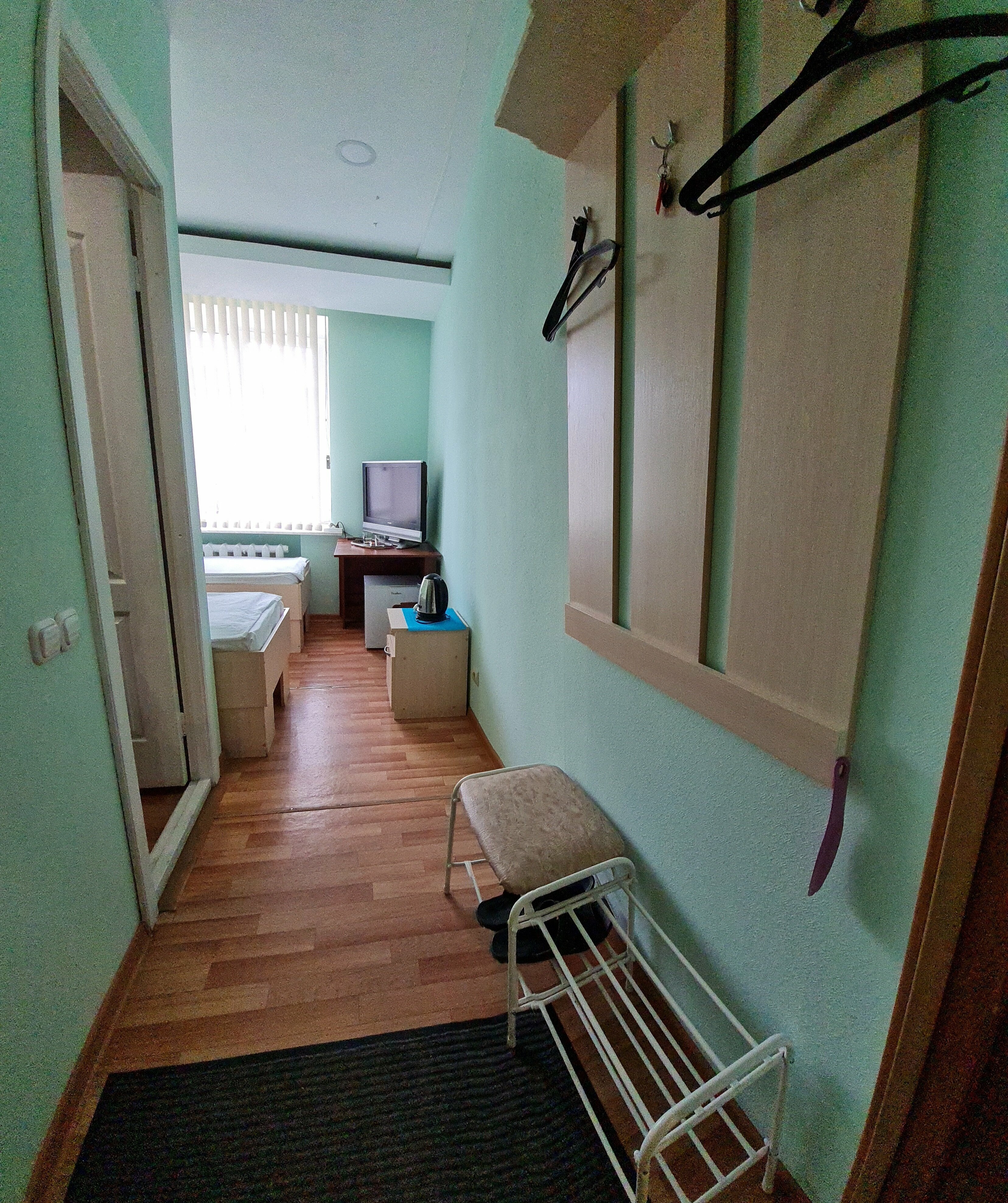 Двухместный номер с 2 отдельными кроватями и душем