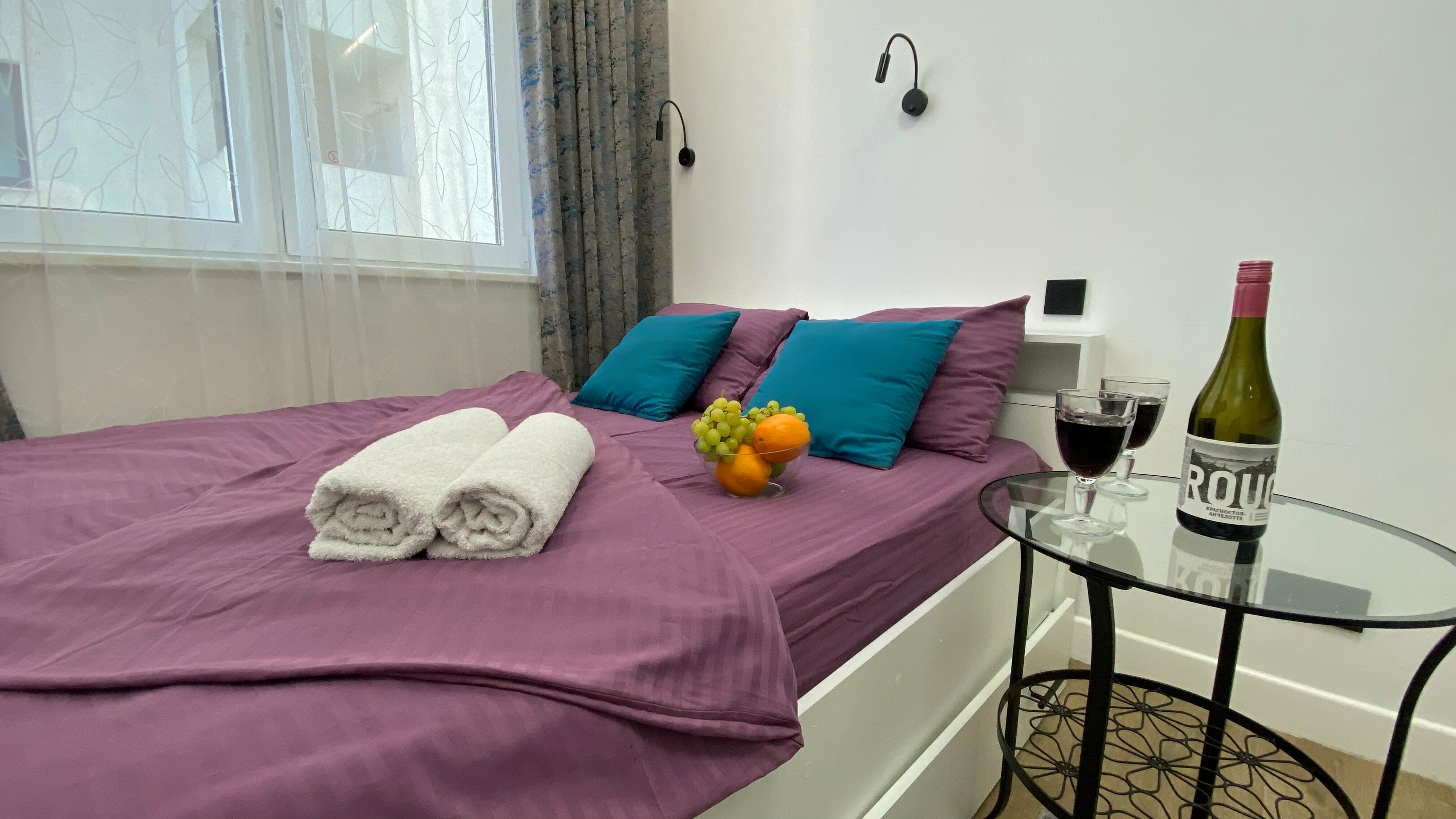Небольшой двухместный номер с 1 кроватью