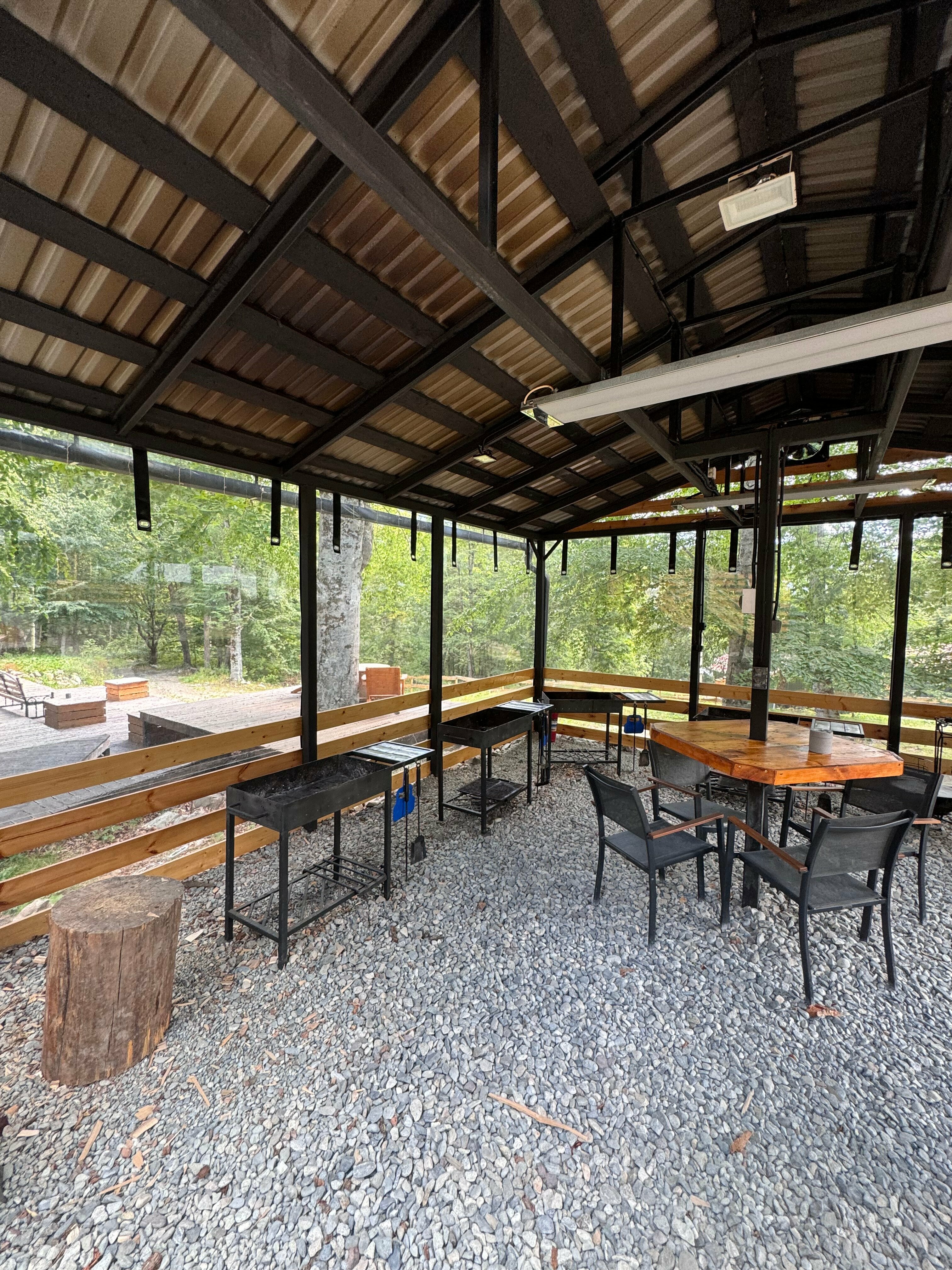 Четырехместный номер с видом на горы