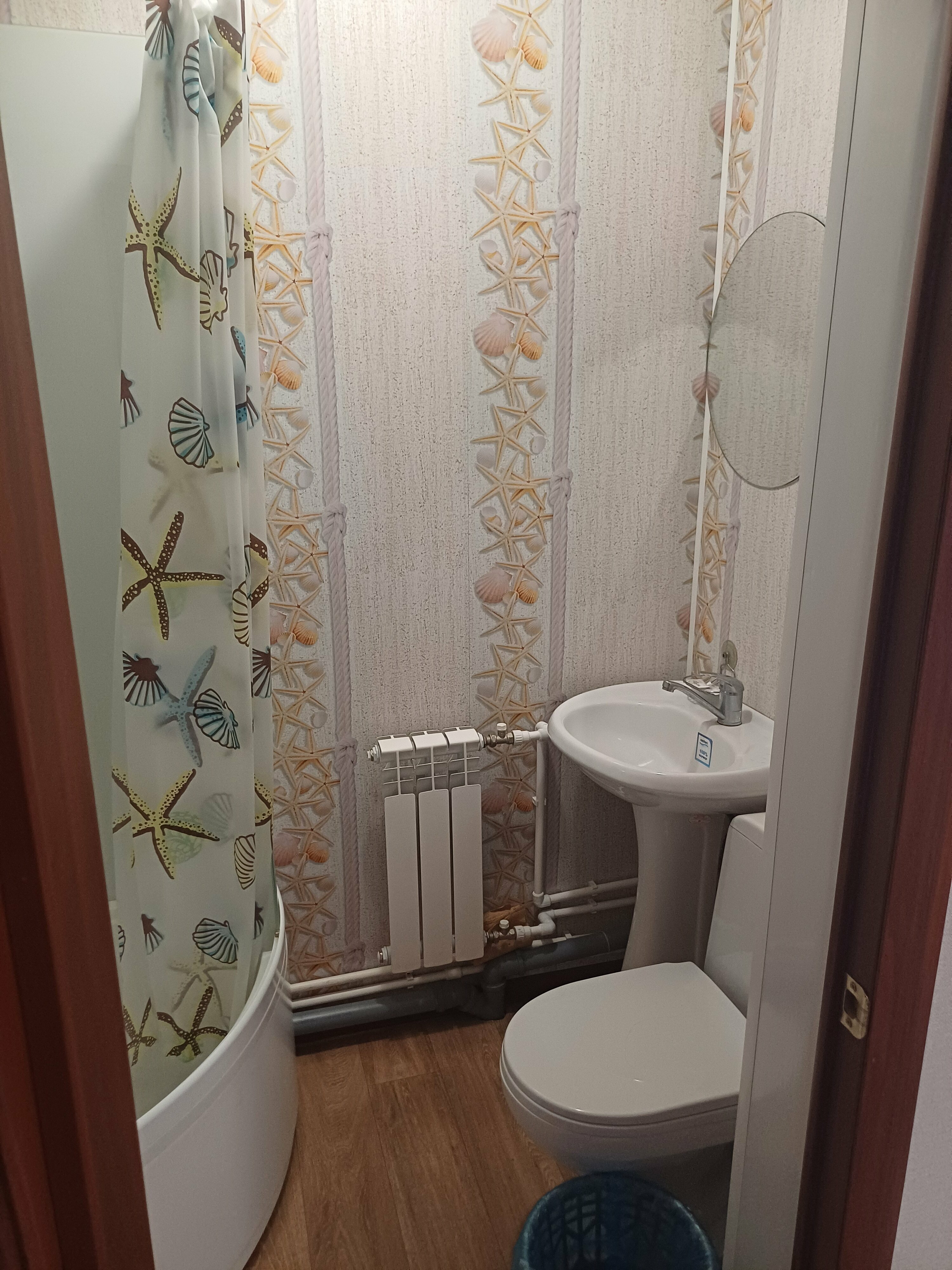 Двухместный номер с 1 кроватью и балконом