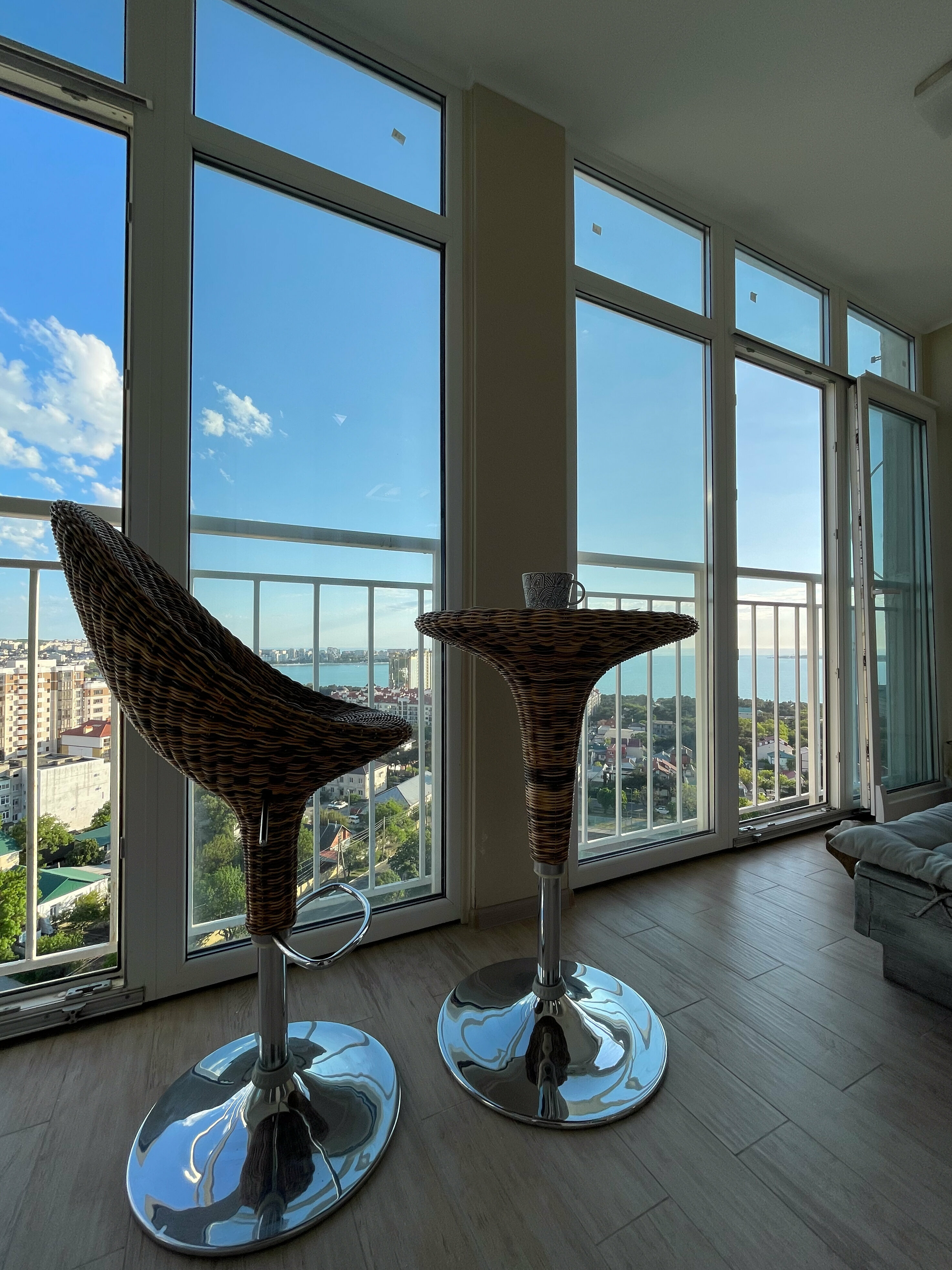 Четырехместный номер с видом на море