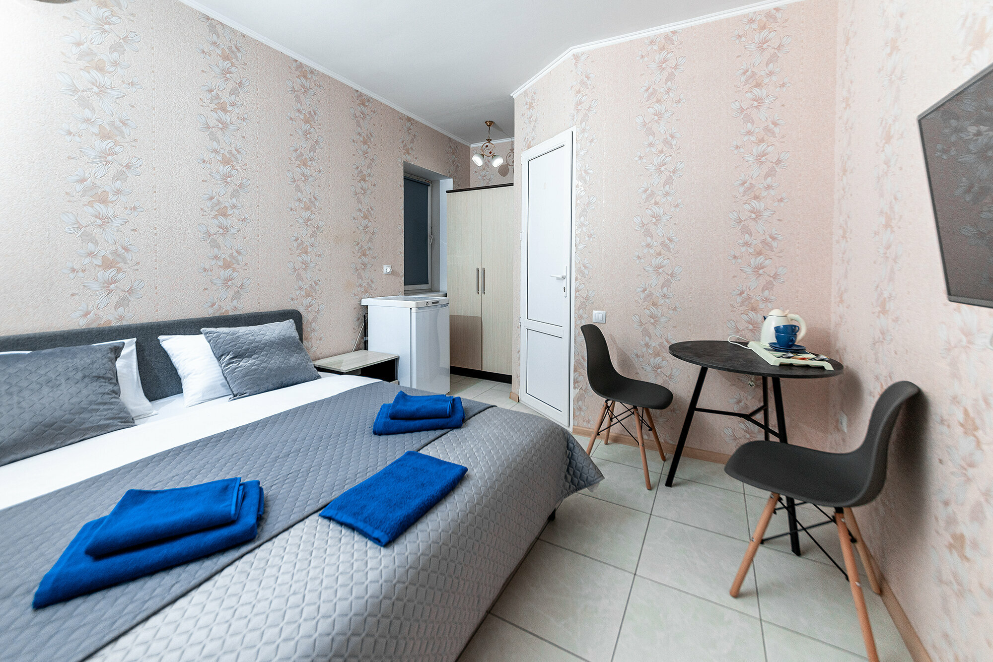 Двухместный номер с 1 кроватью и балконом