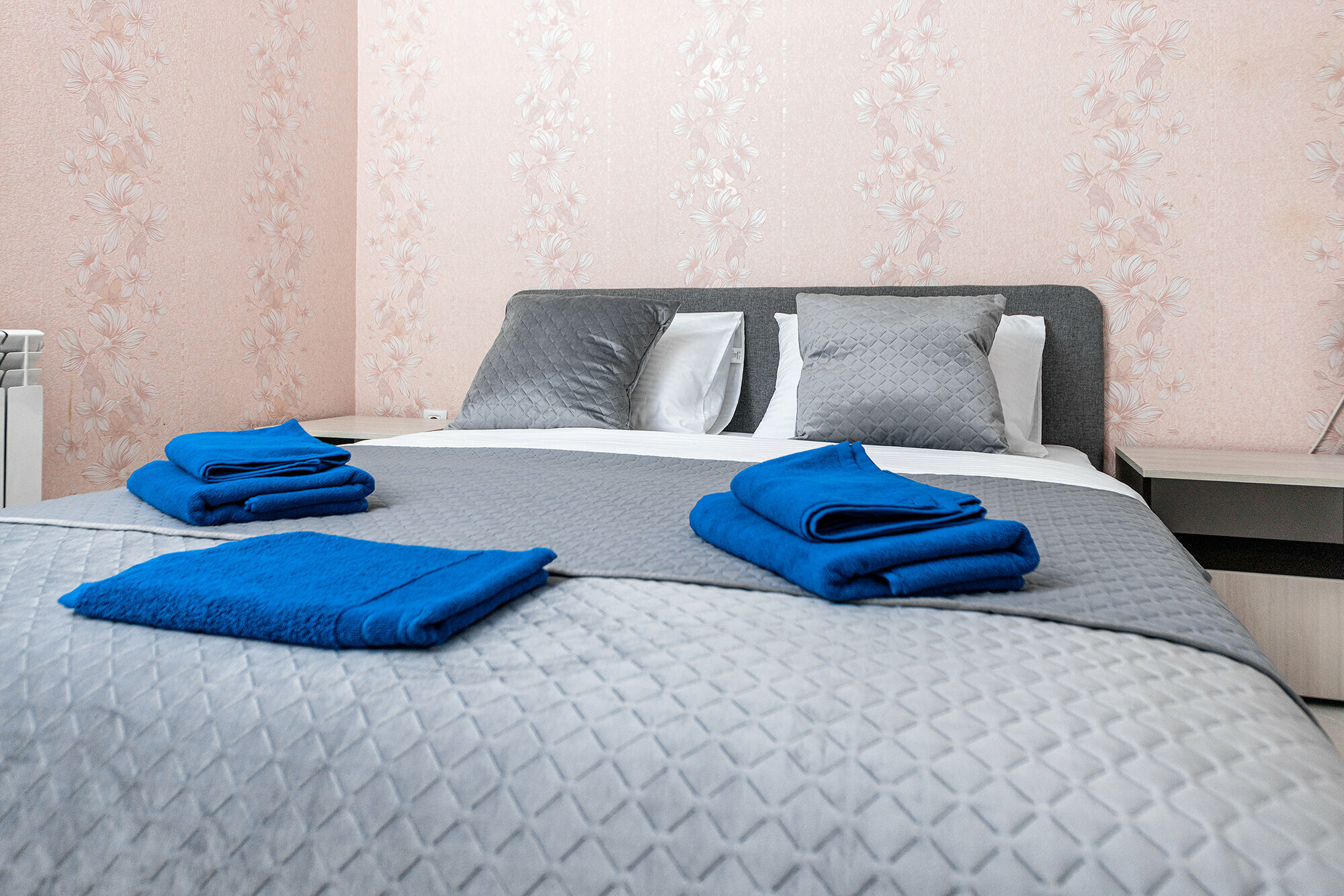 Двухместный номер с 1 кроватью и балконом