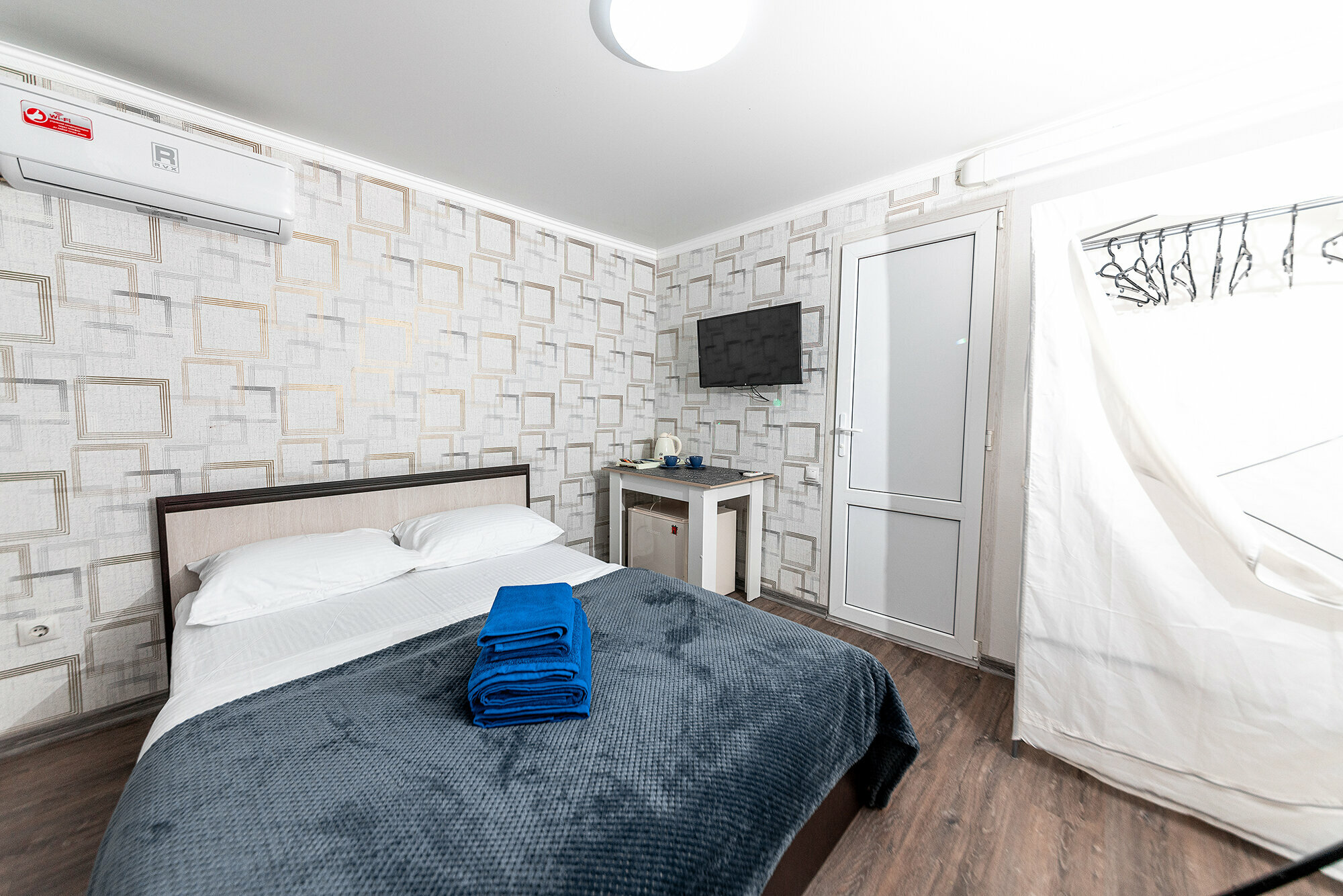 Двухместный номер с 1 кроватью и собственной ванной комнатой