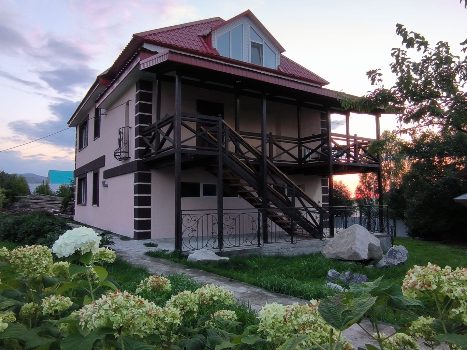 Семейный номер с террасой