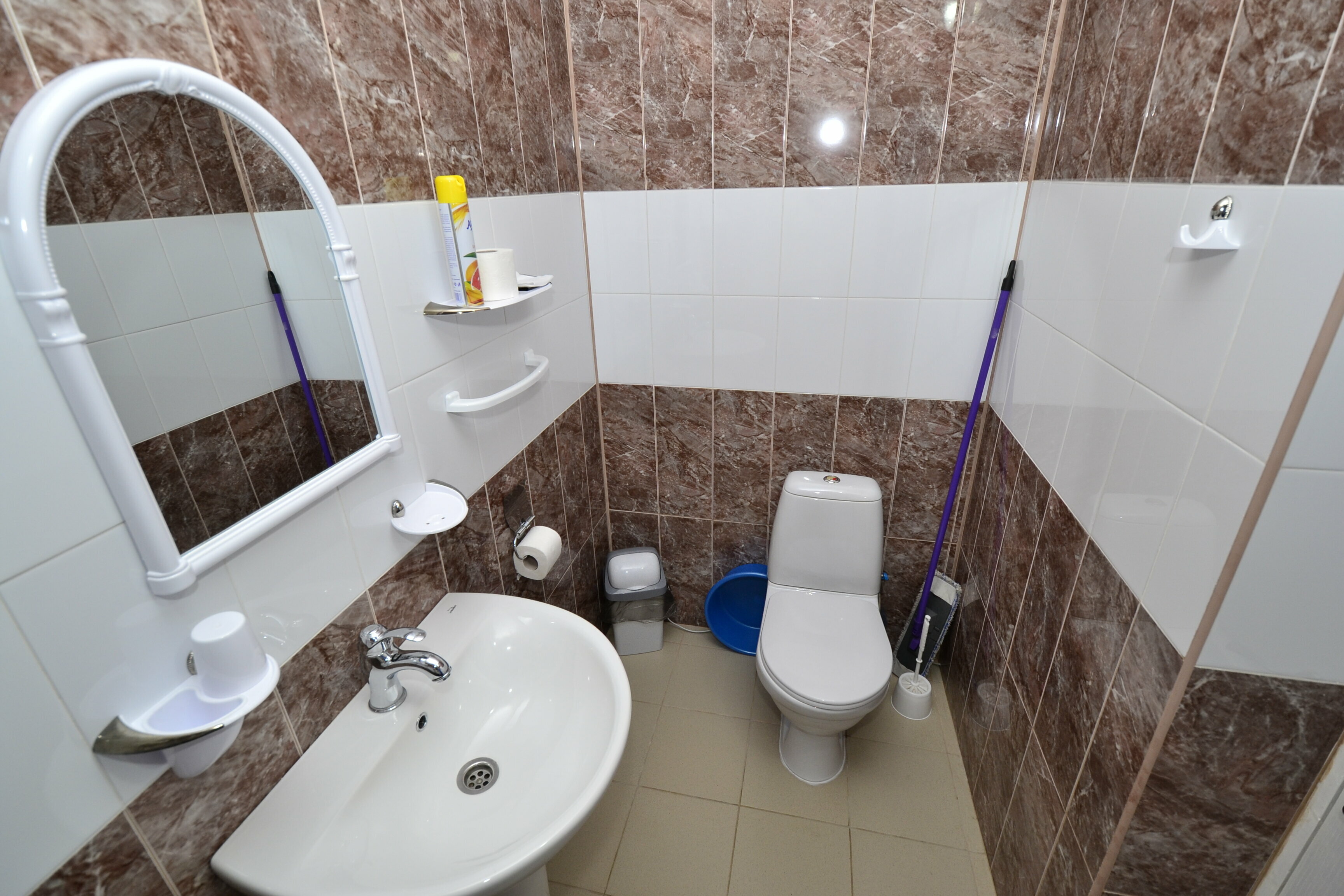 Трехместный номер с террасой