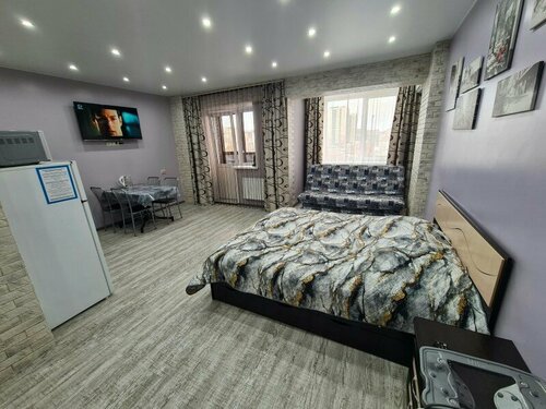 Студия "ЛЮКС" с балконом и с видом на город