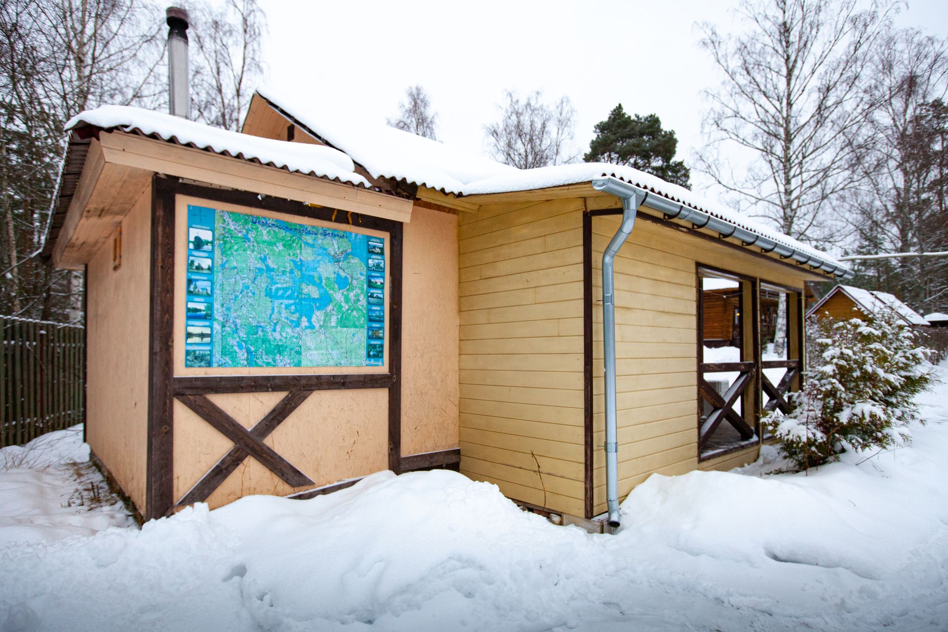 Коттедж-студия с парилкой №1