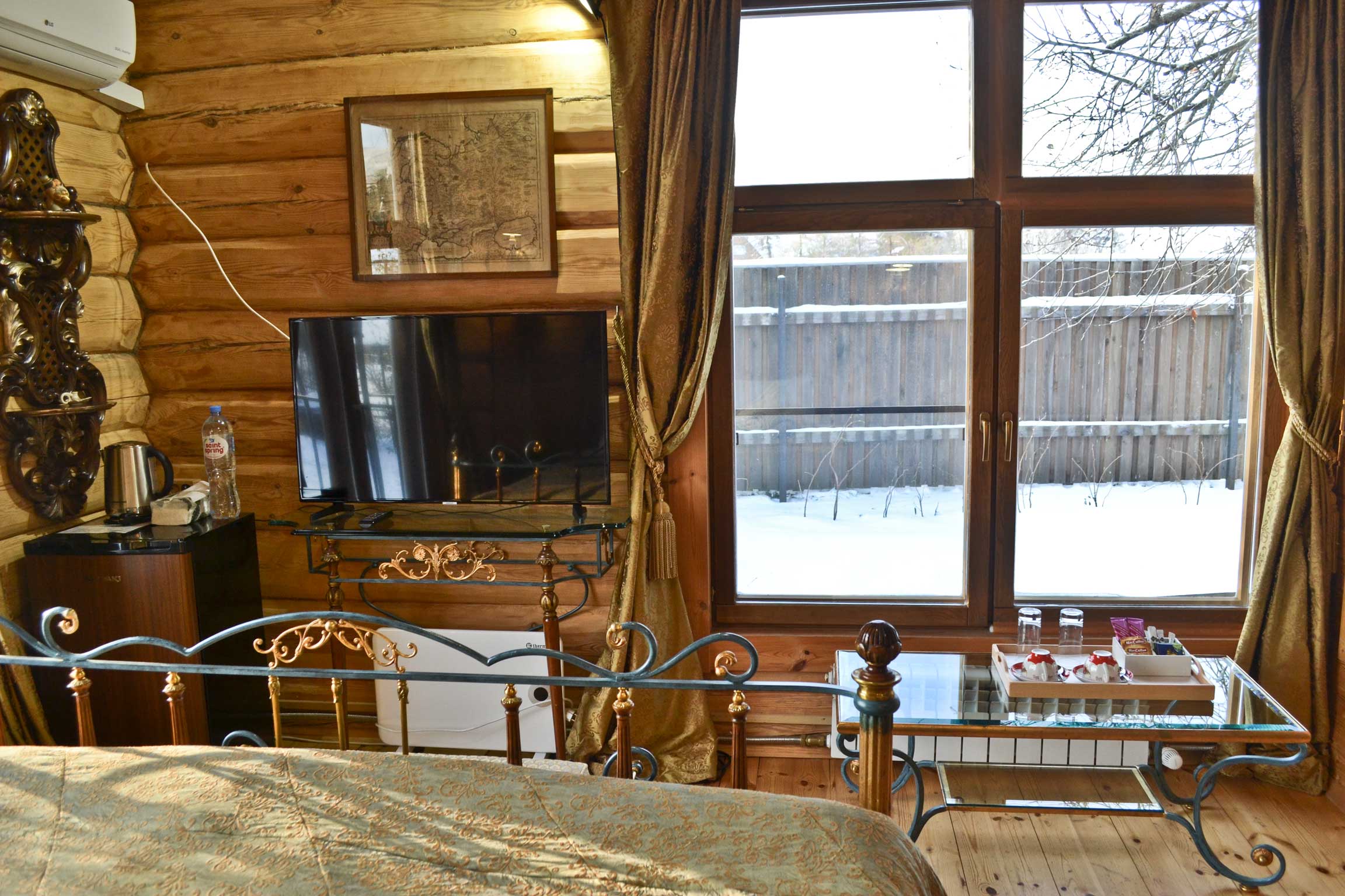 Двухместный номер с 1 кроватью и видом на сад