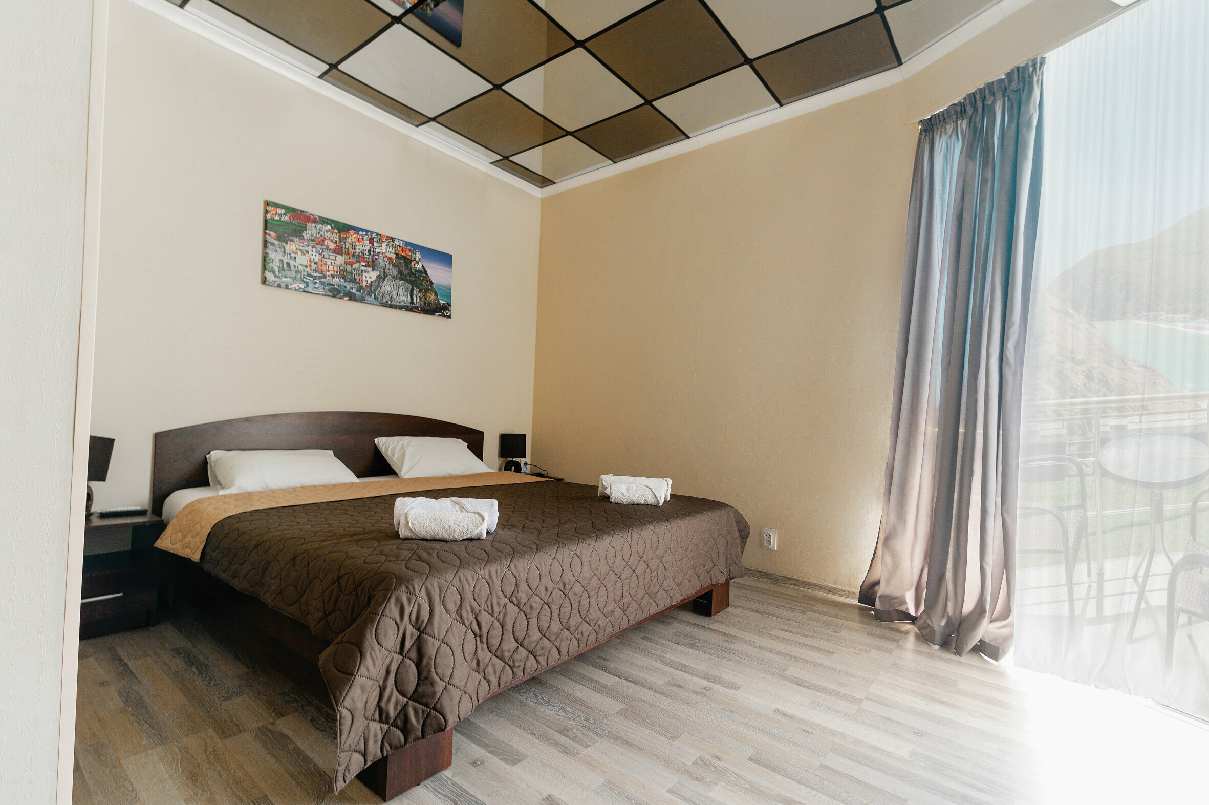 Двухместный номер с 1 кроватью и видом на море