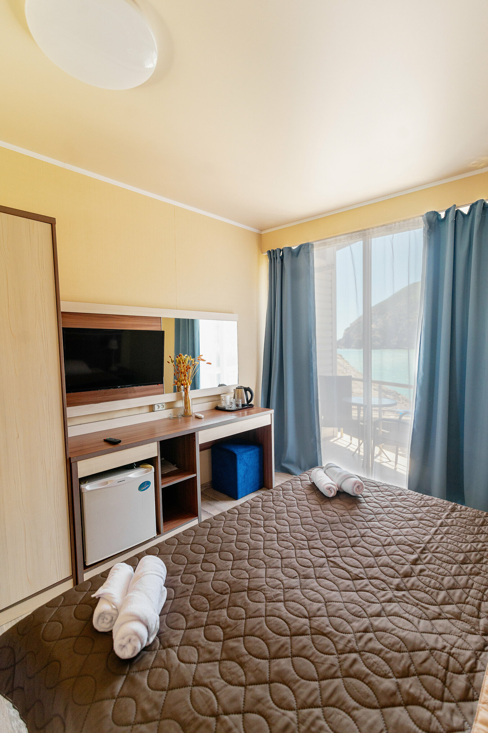 Двухместный номер с 1 кроватью и видом на море