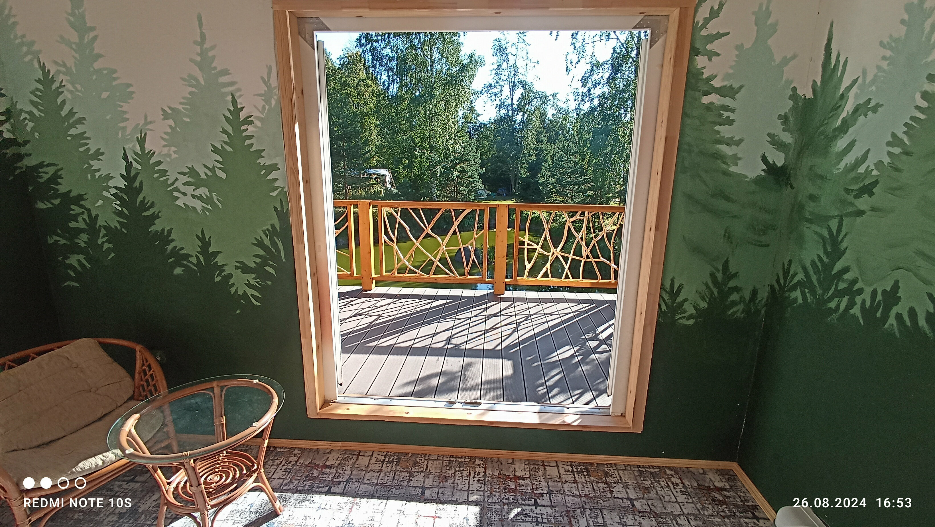 Коттедж с видом на озеро