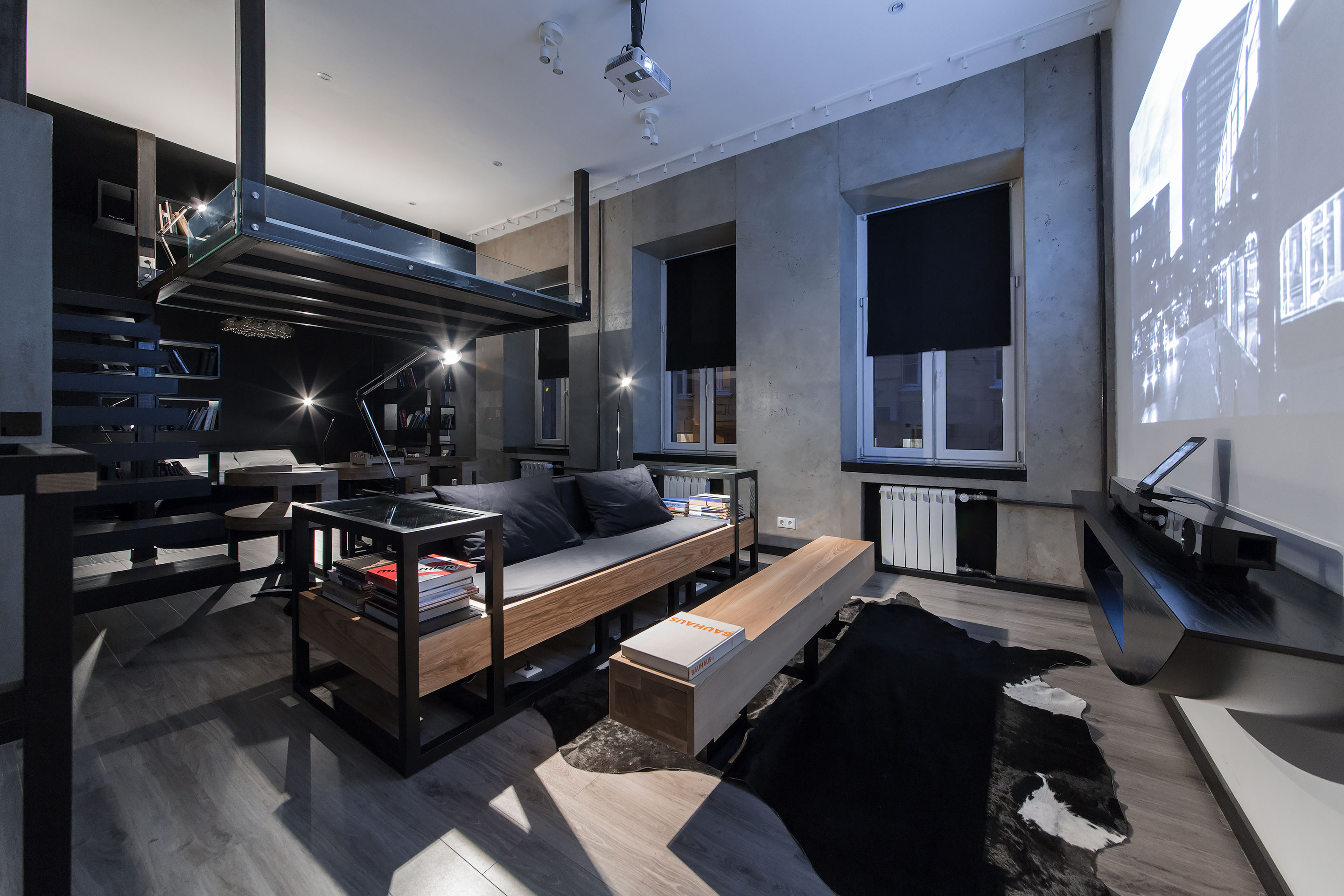 Двухуровневые апартаменты