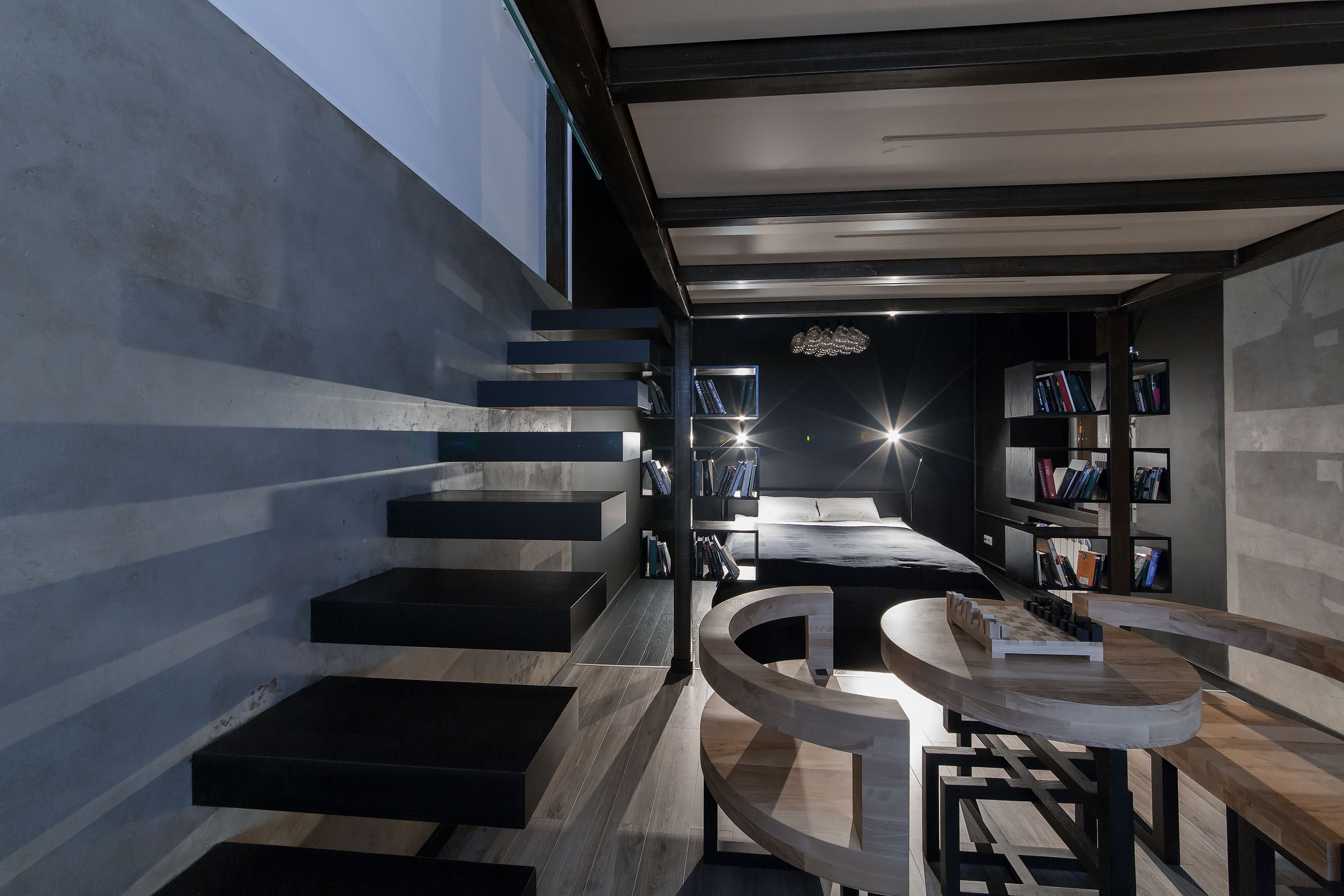 Двухуровневые апартаменты