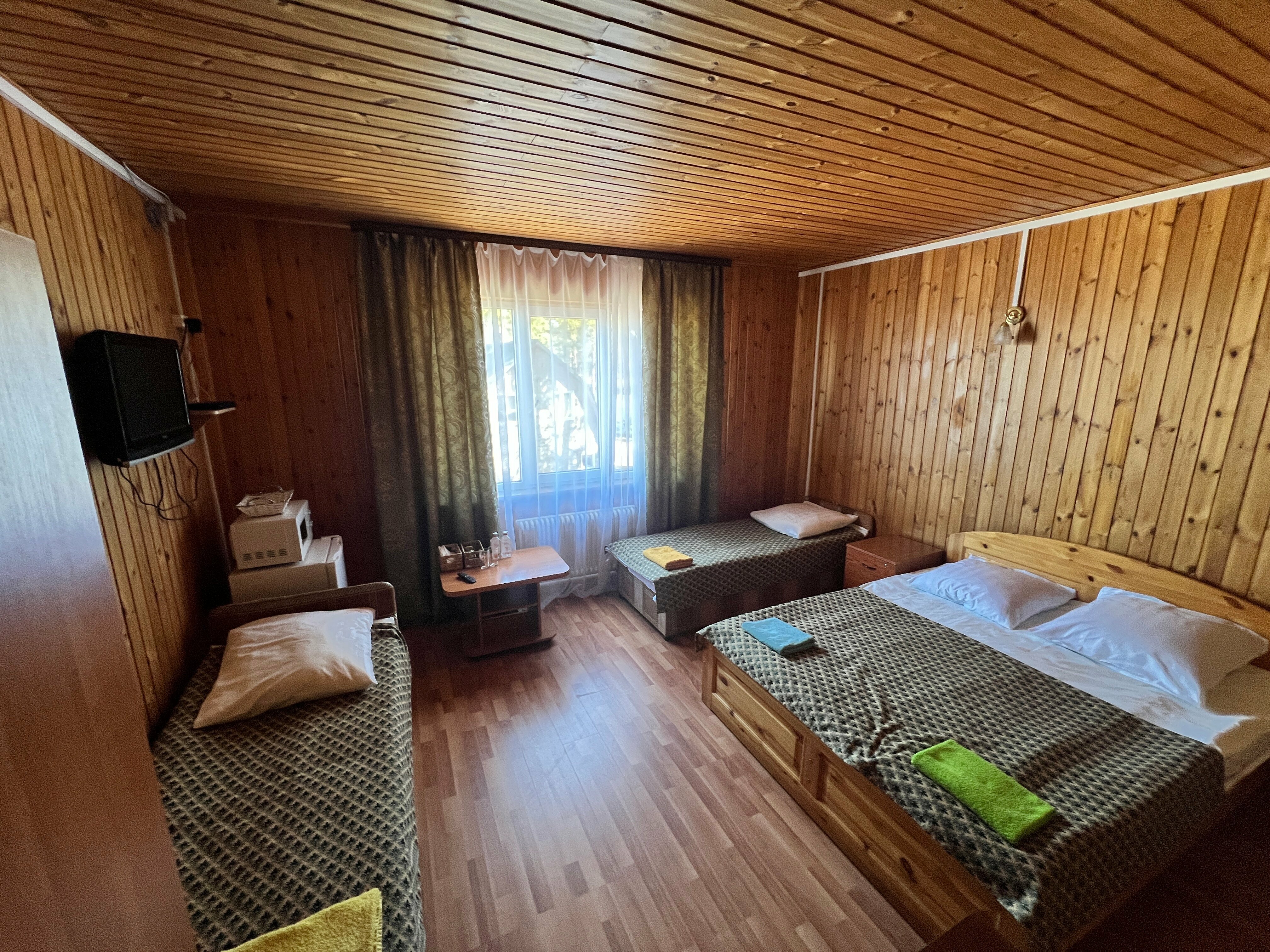 Четырехместный номер с видом на море