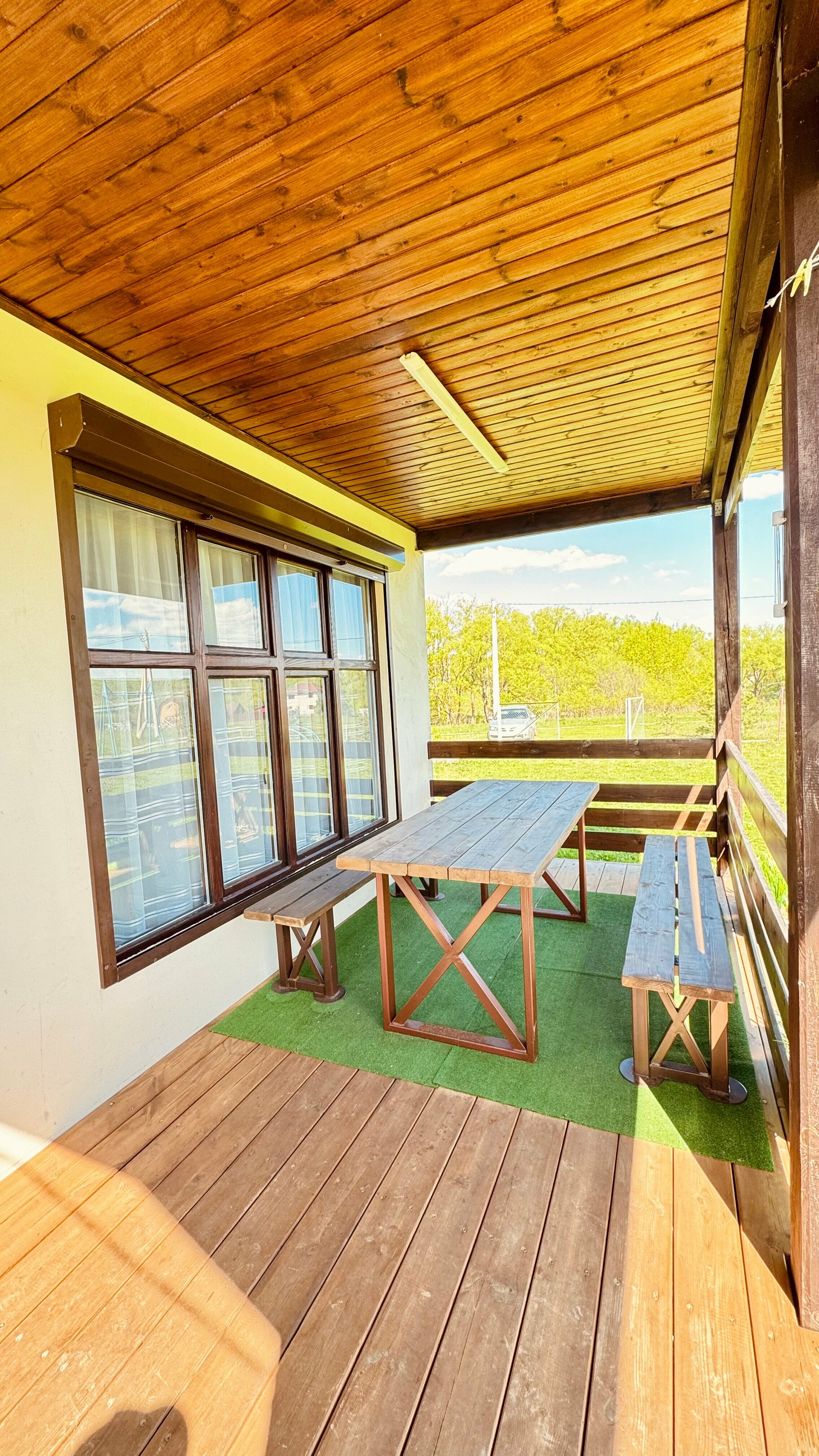 Двухместный номер с 1 кроватью и террасой