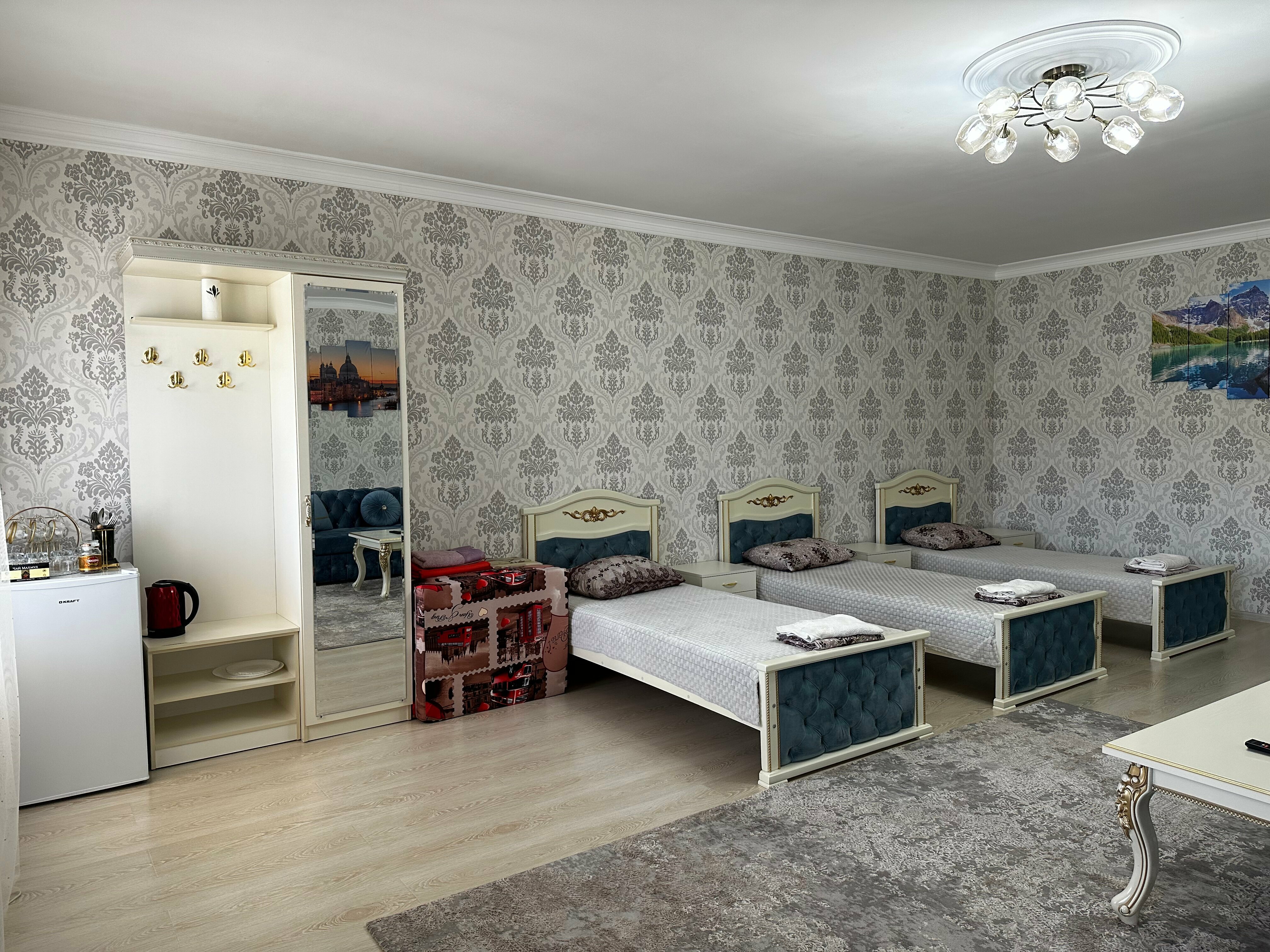 Семейный номер с террасой