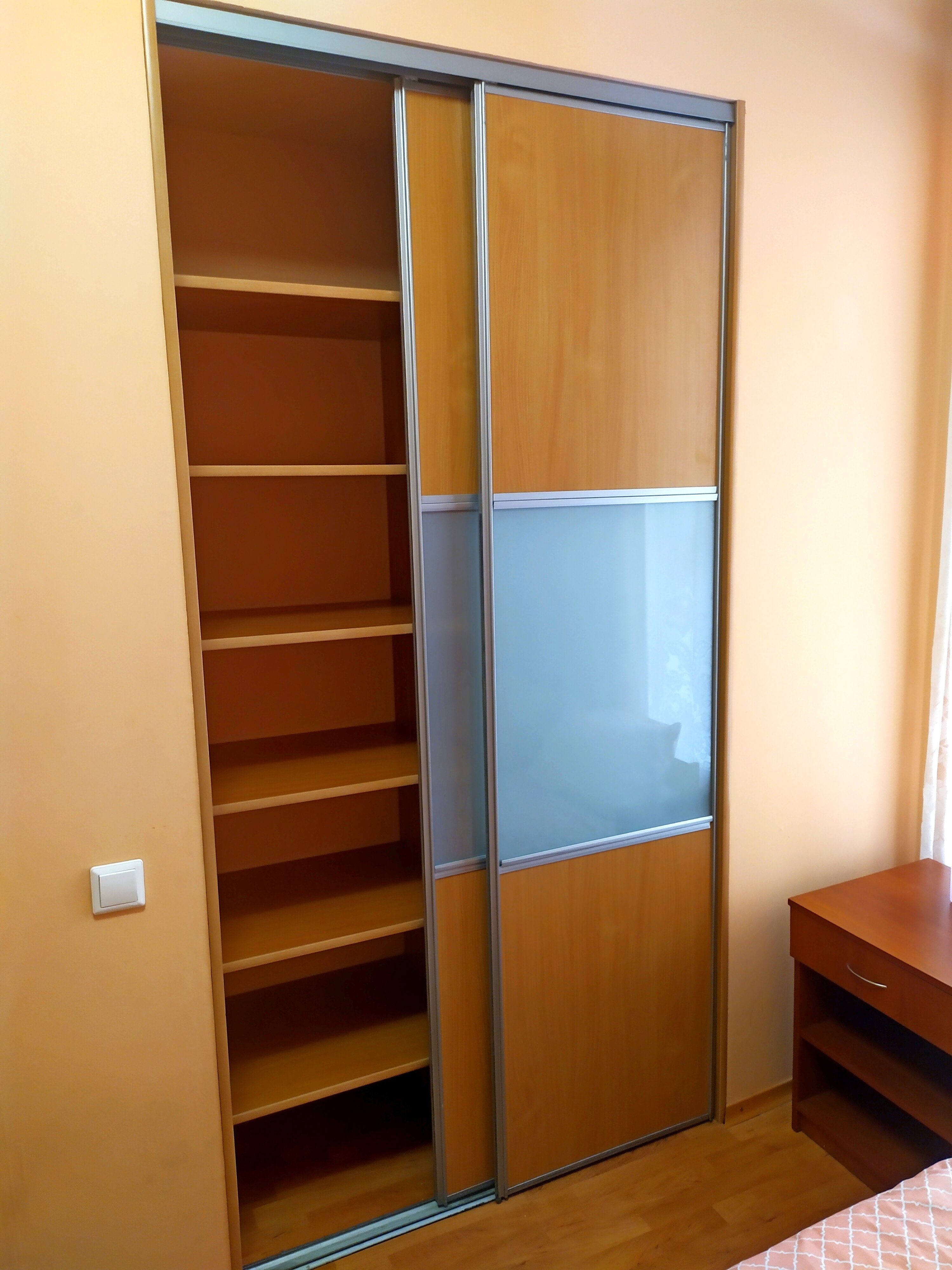 Двухместный номер с 1 кроватью и общей ванной комнатой