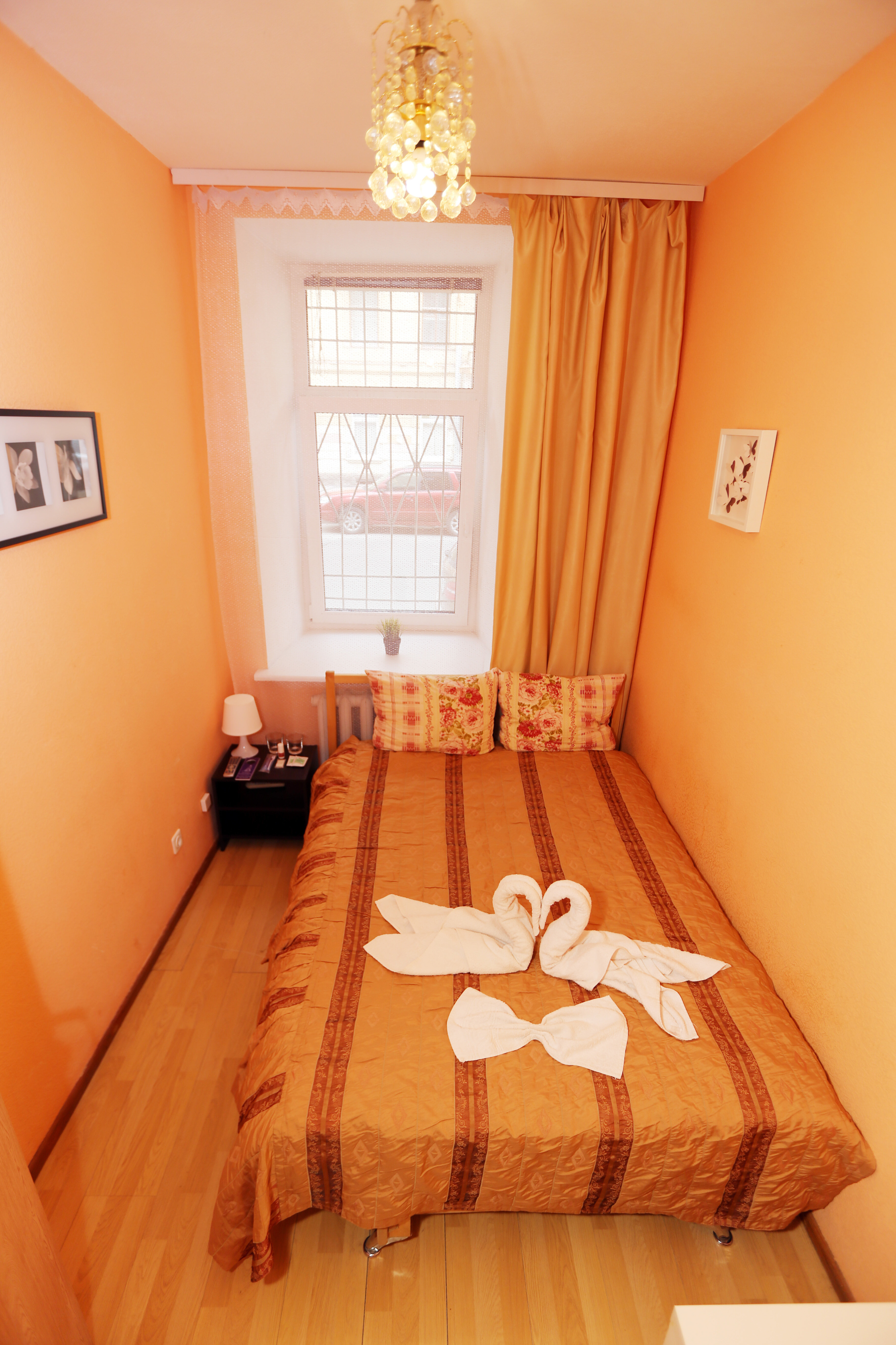 Двухместный номер с 1 кроватью и общей ванной комнатой