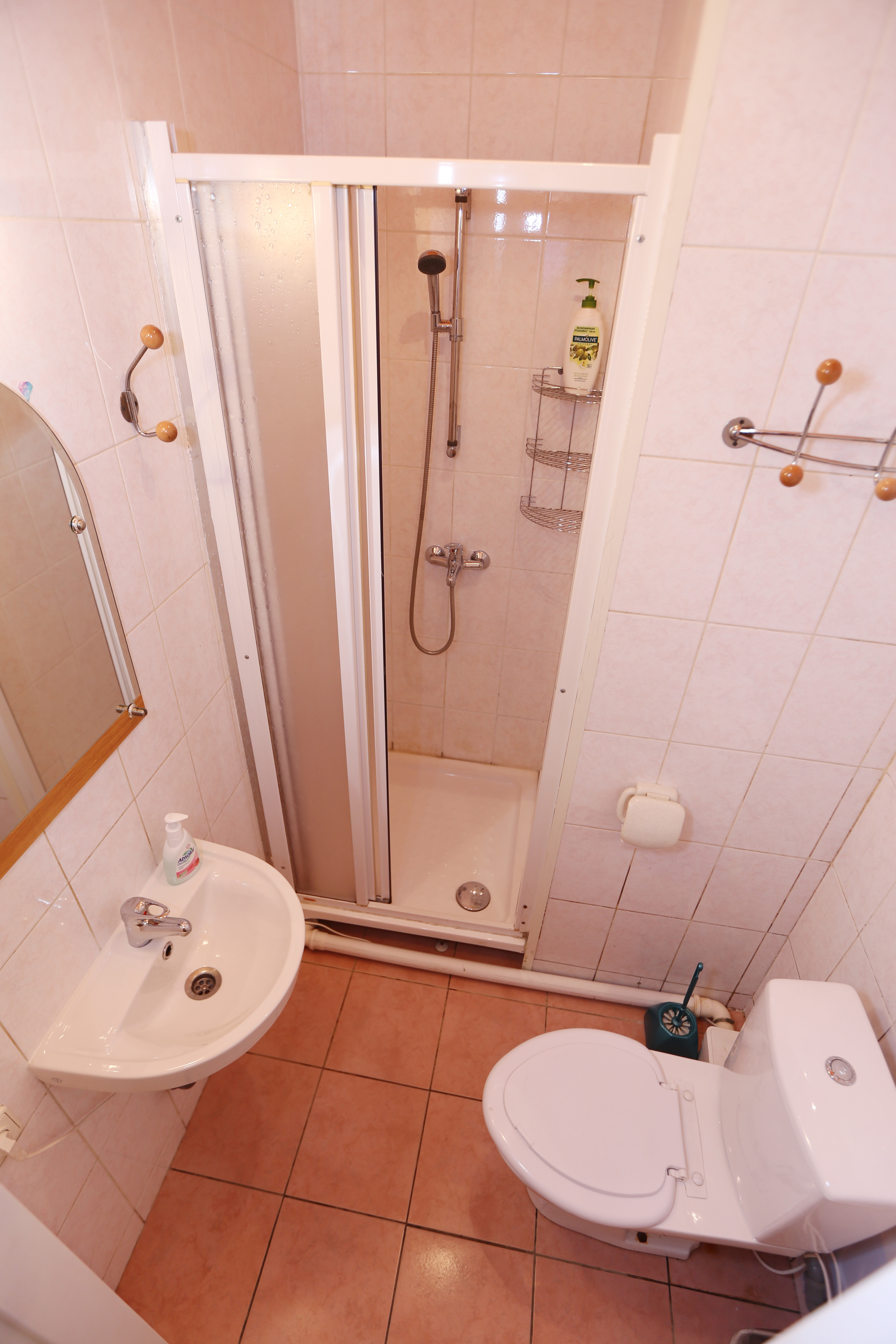 Двухместный номер с 1 кроватью и общей ванной комнатой