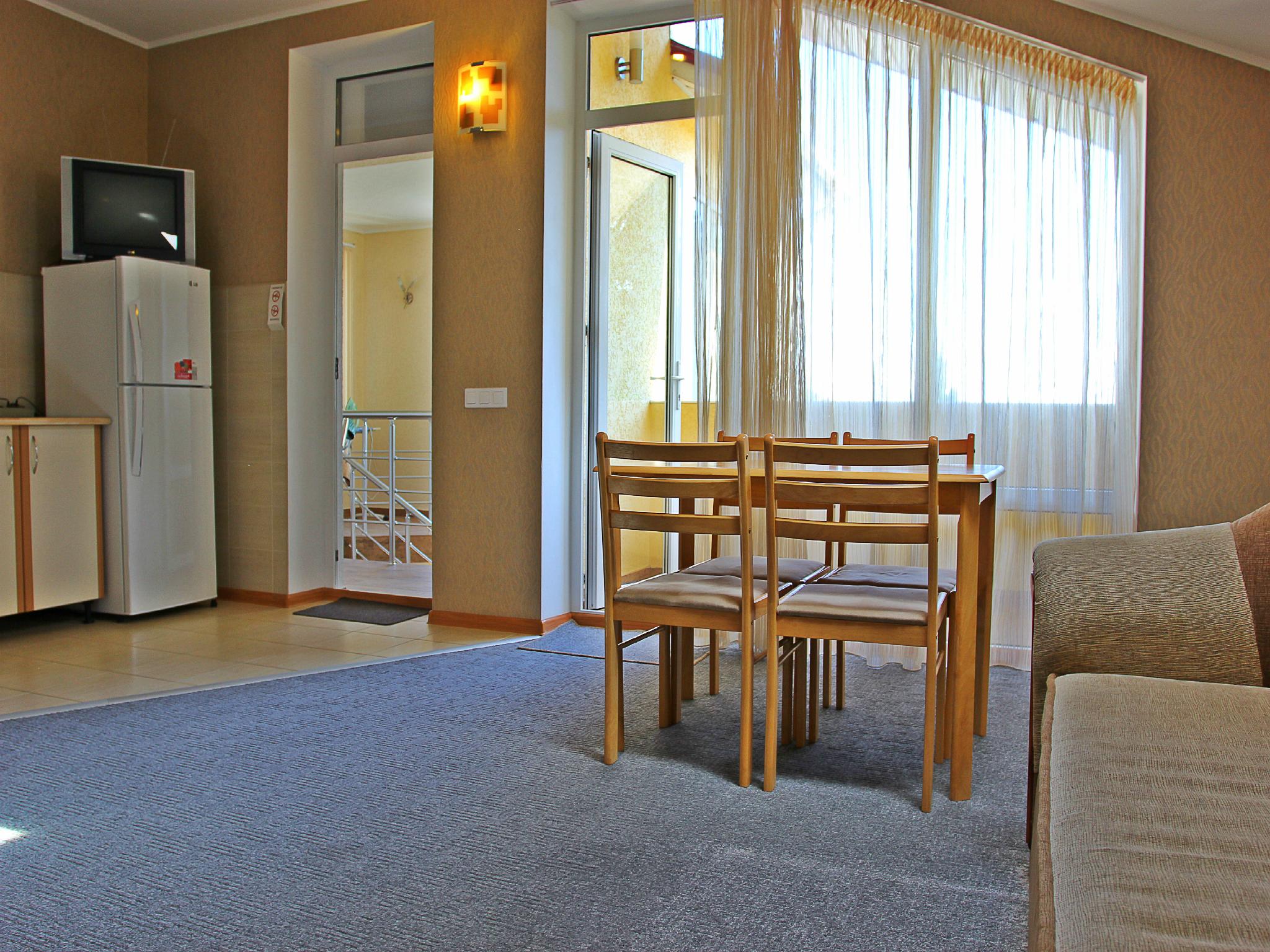 Четырехместный номер с видом на море