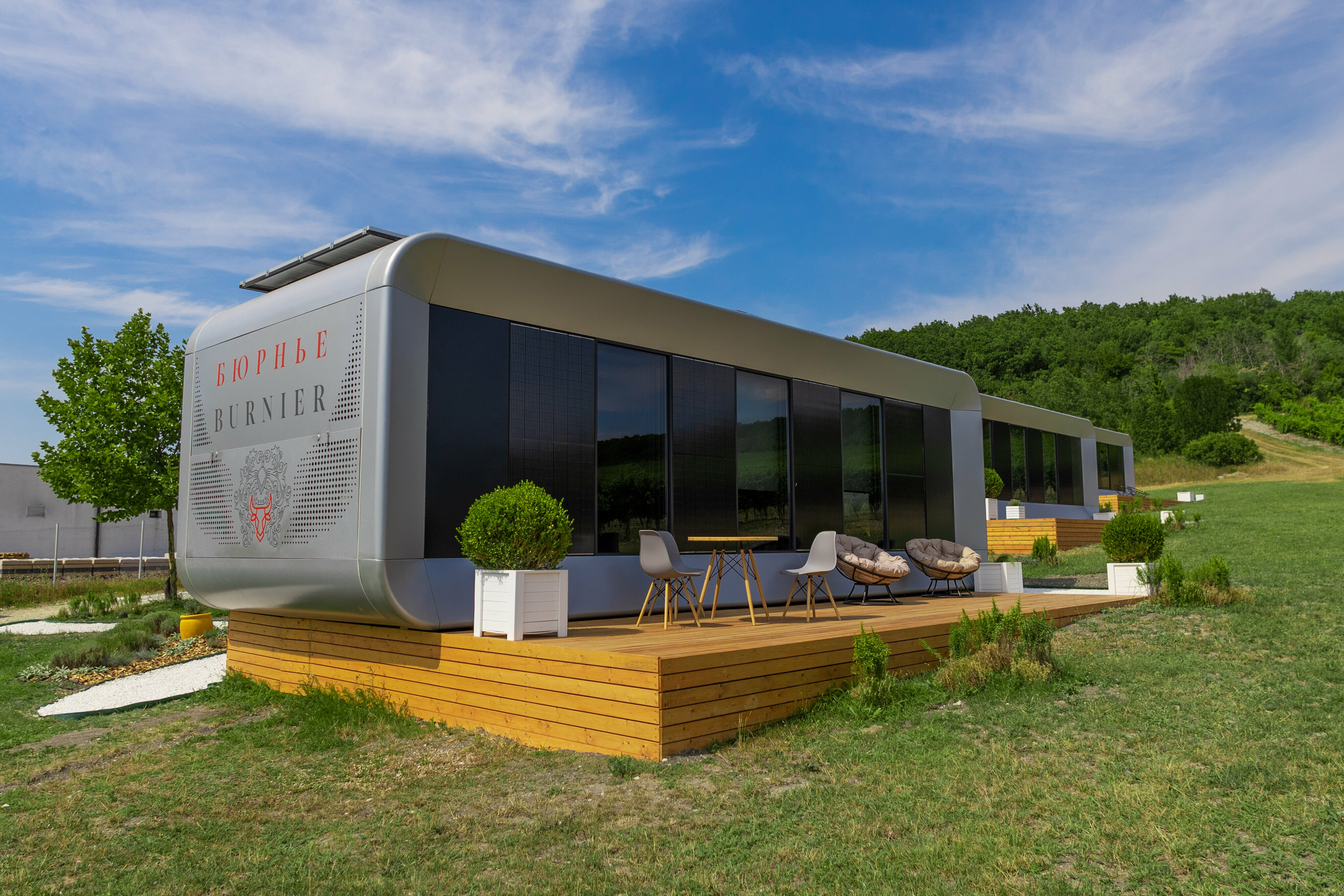 Двухместный номер с 1 кроватью и террасой