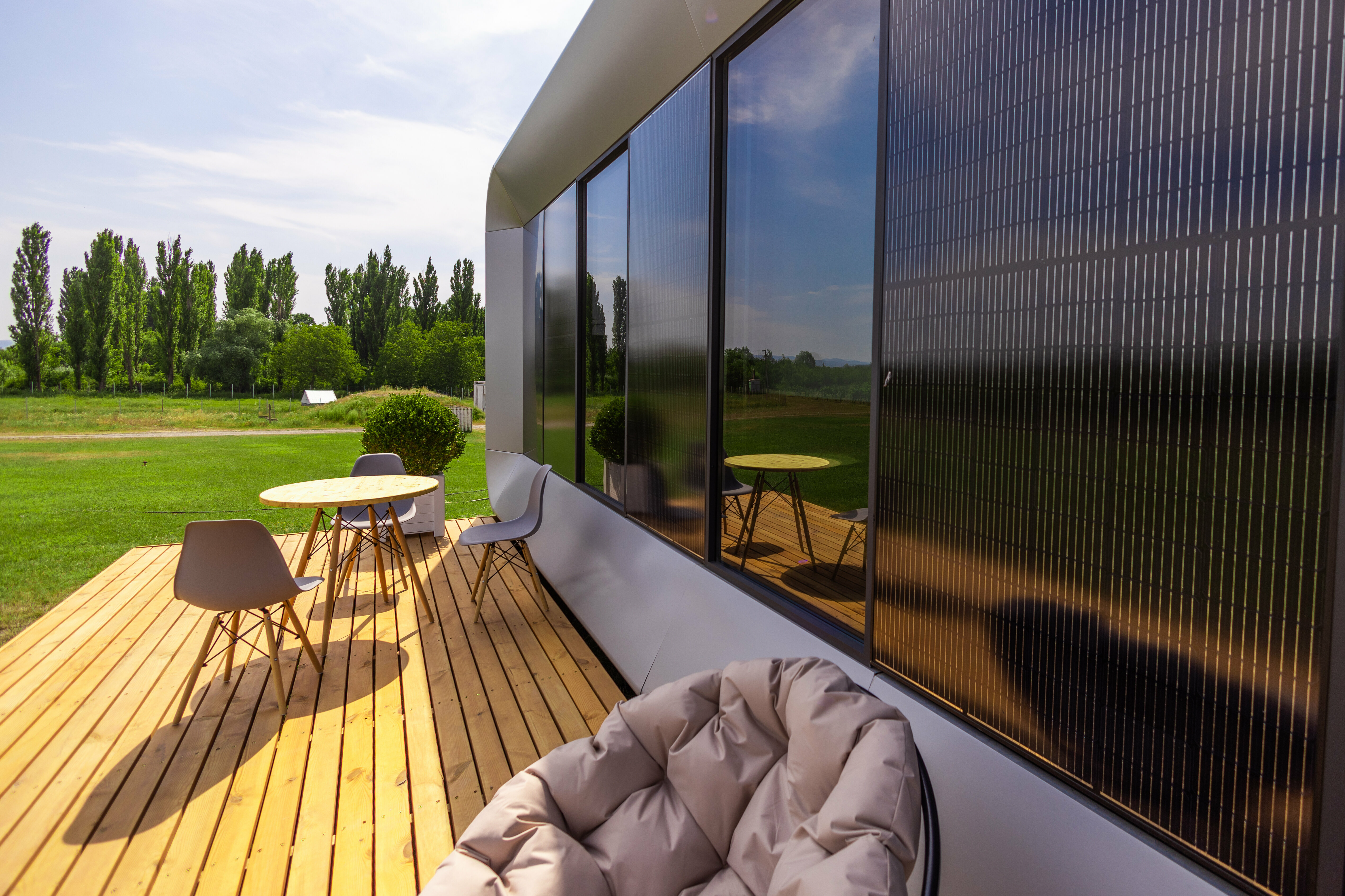 Двухместный номер с 1 кроватью и террасой