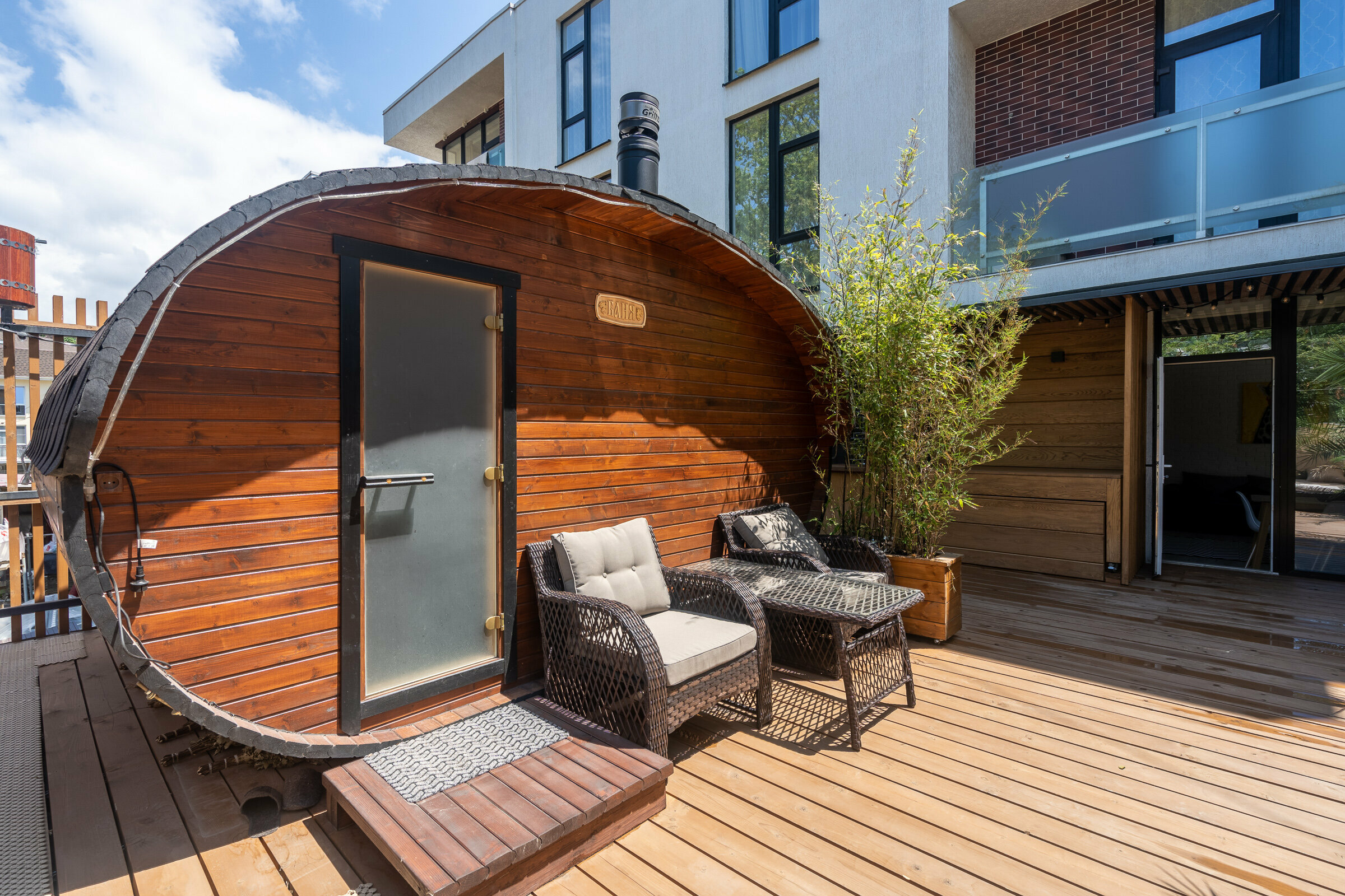 Апартаменты с террасой