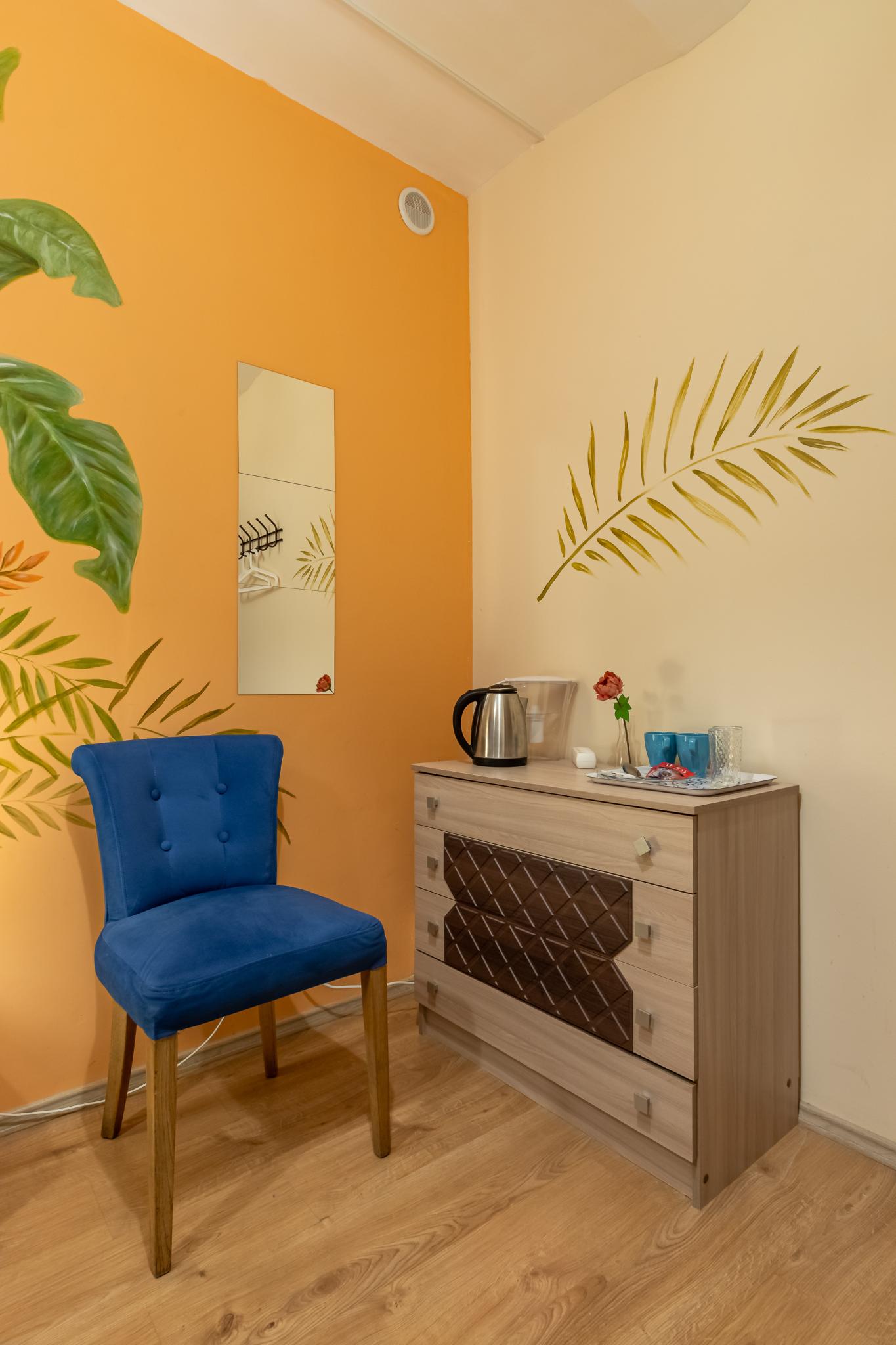 Номер стандарт эконом с 1 двуспальной кроватью