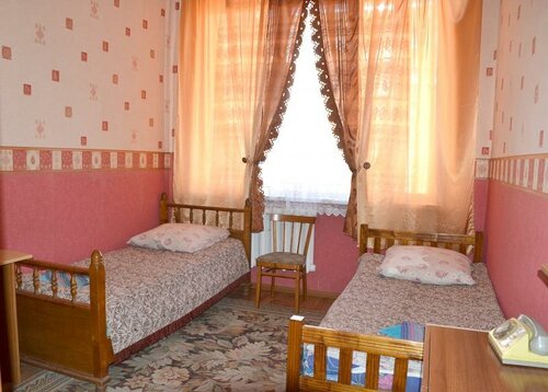 2-местный номер эконом с 2 односпальными кроватями в Сафоново-Турист