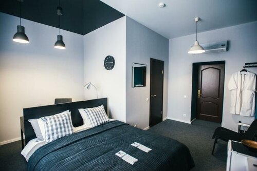 Номер стандарт с 1 двуспальной кроватью в The Time Hotel
