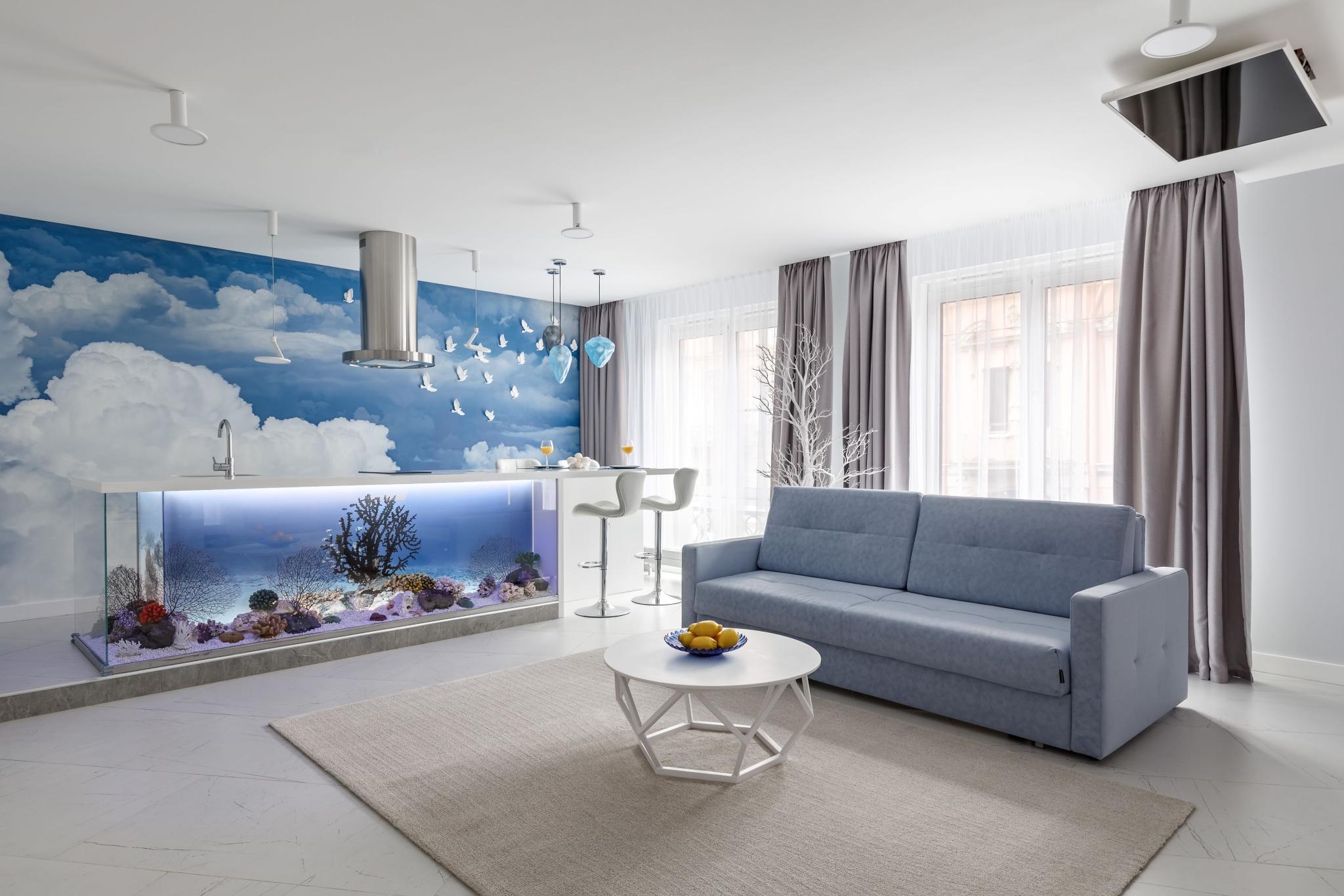 1-комнатные апартаменты улучшенные Облака